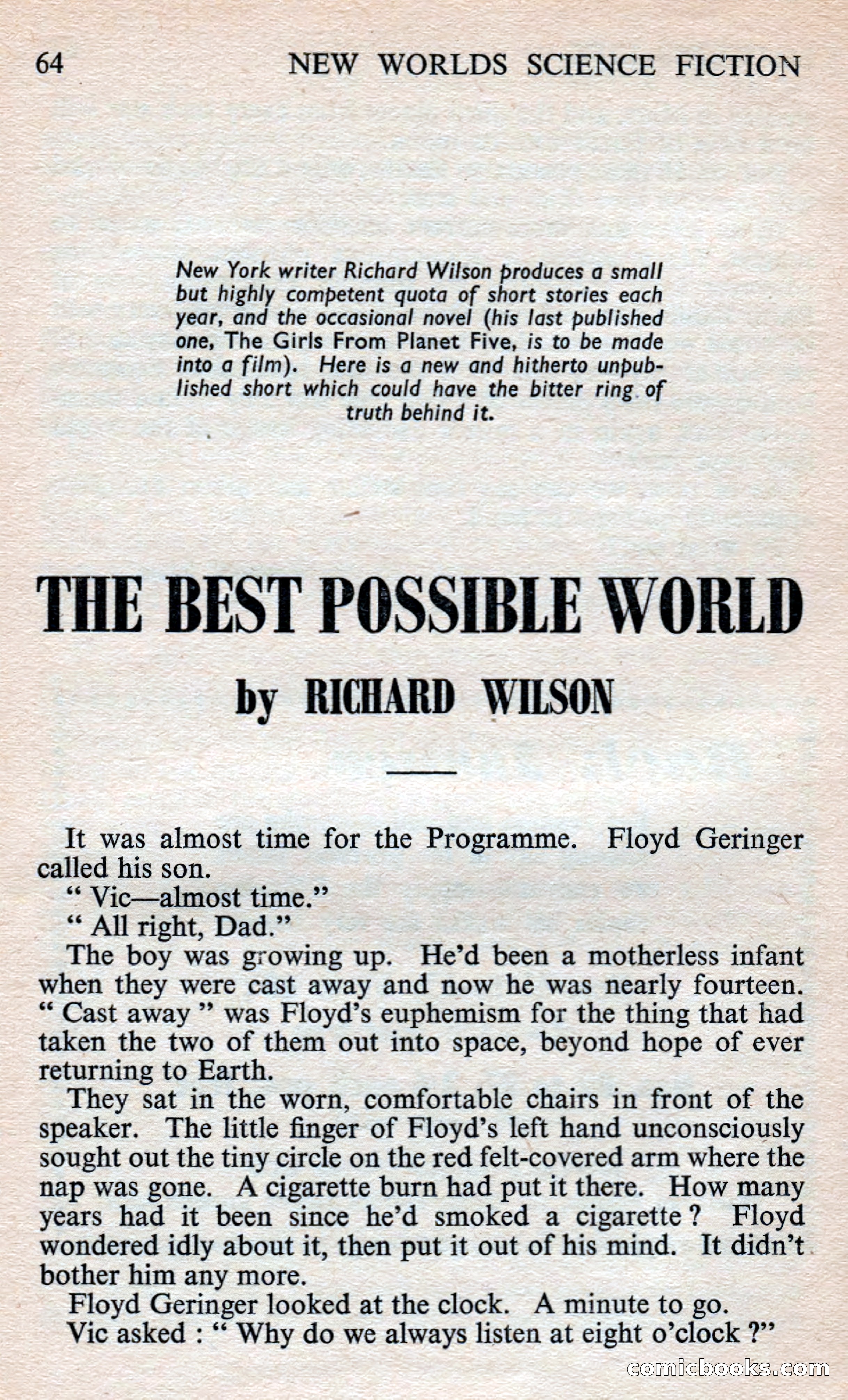 New Worlds Science Fiction #98 — page 66 of 133