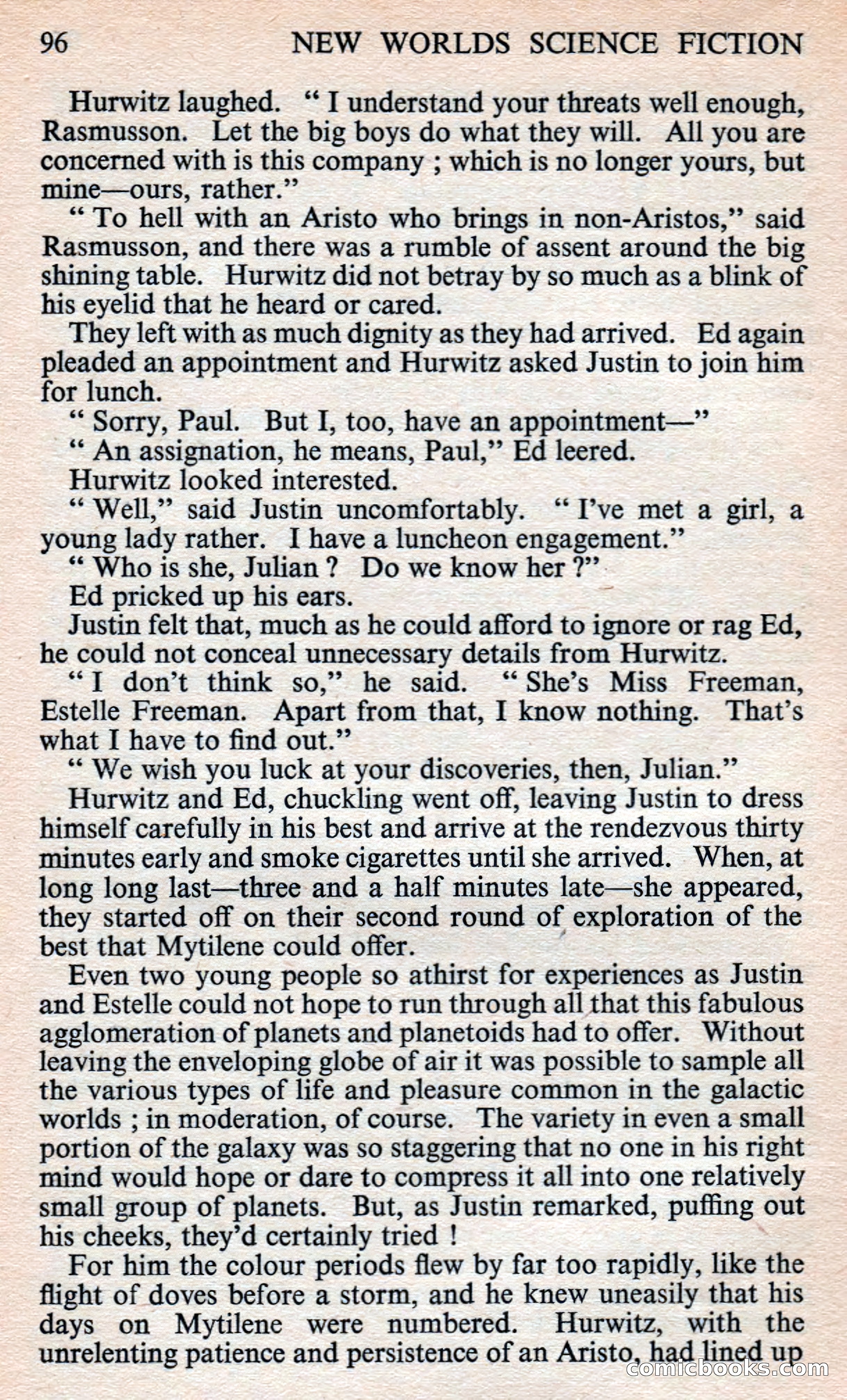 New Worlds Science Fiction #98 — page 98 of 133