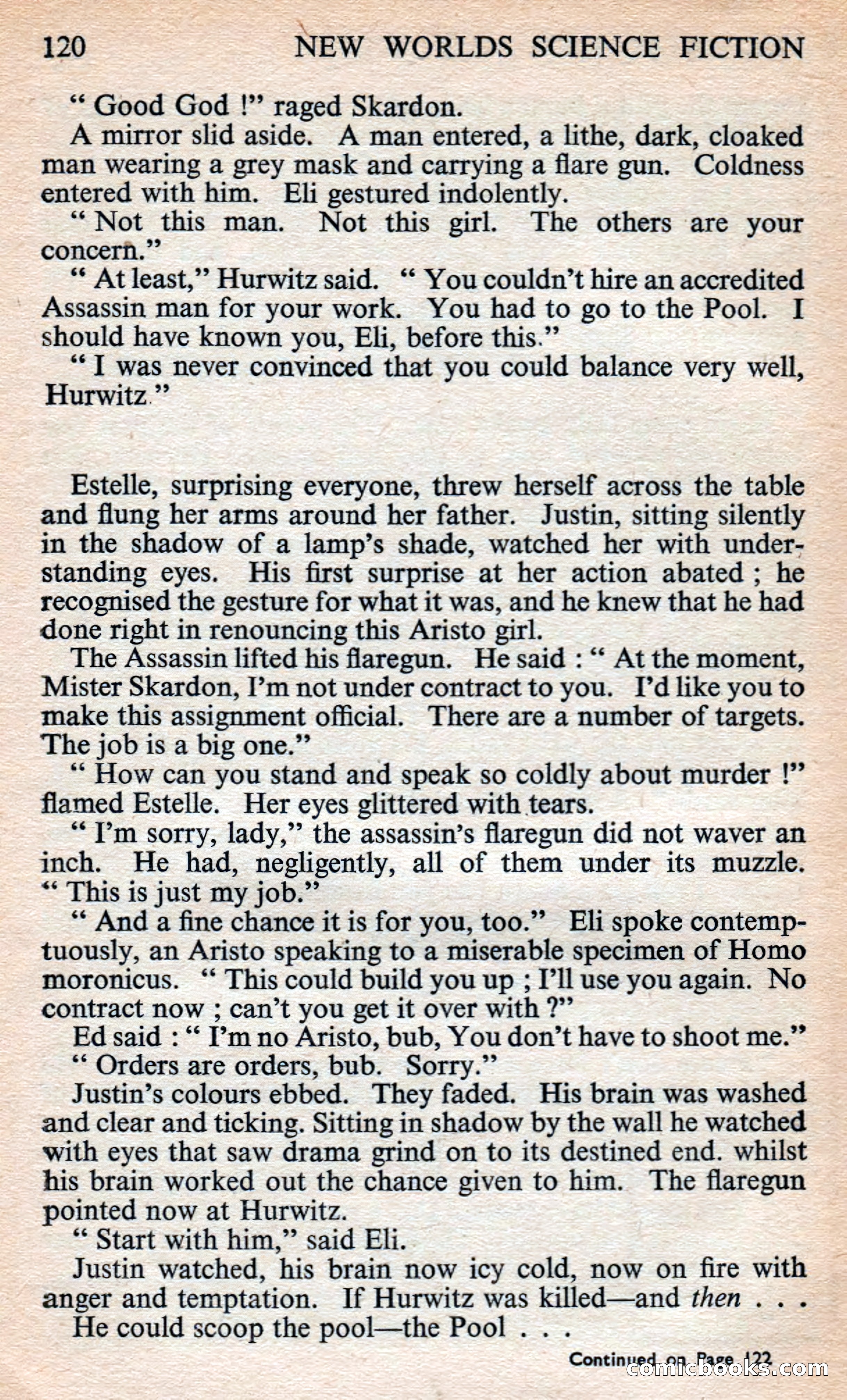 New Worlds Science Fiction #98 — page 122 of 133