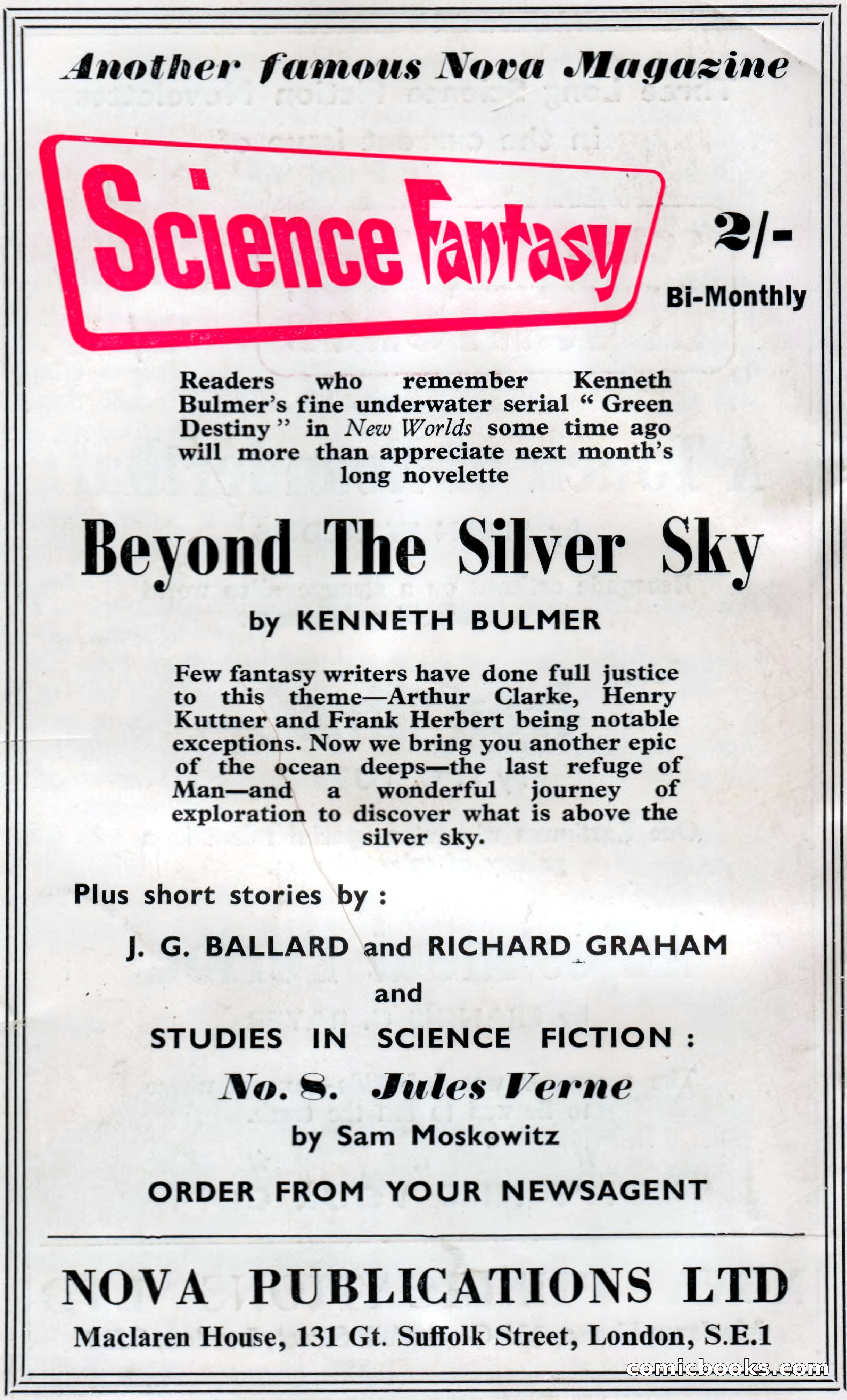 New Worlds Science Fiction #98 — page 132 of 133