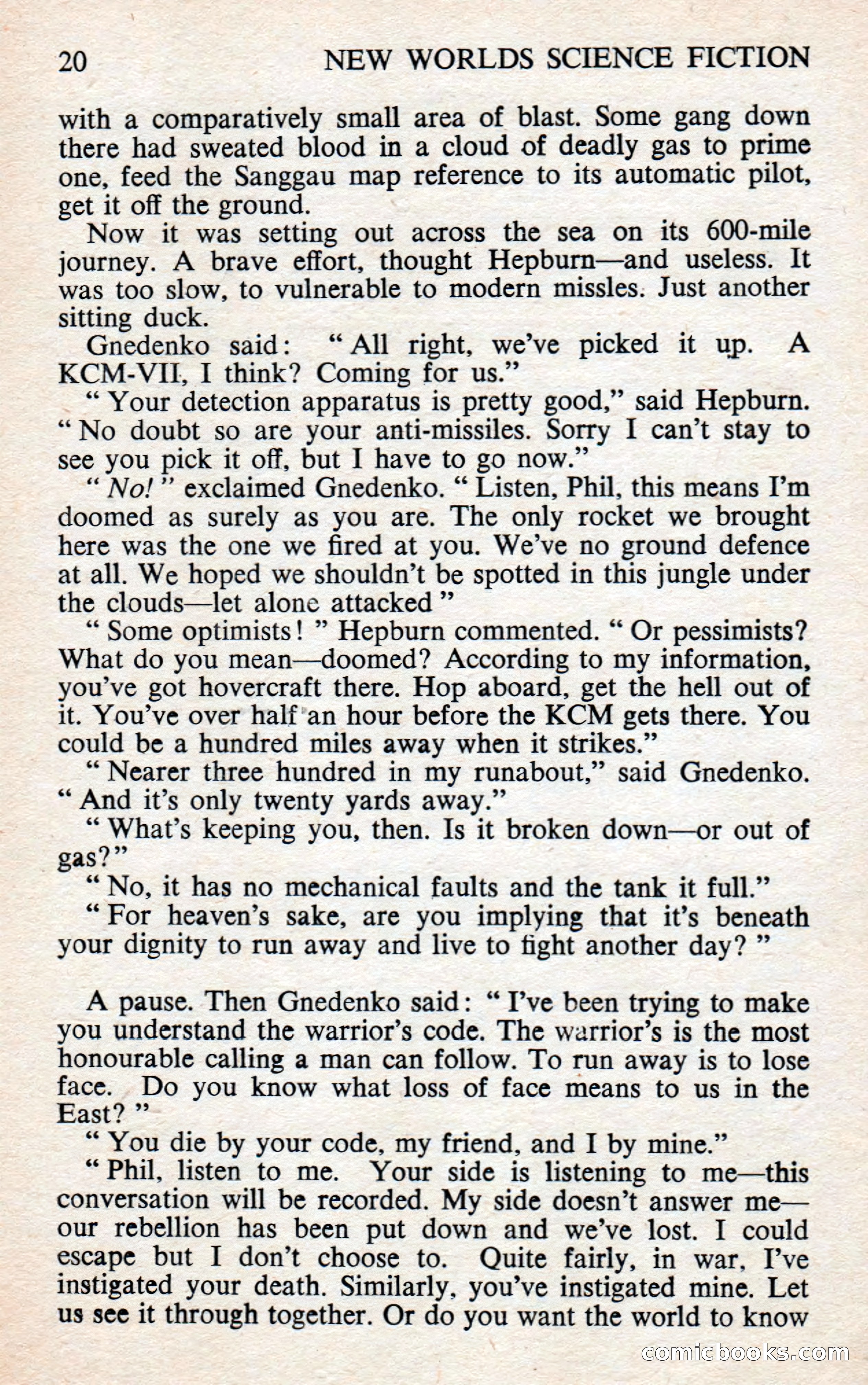 New Worlds Science Fiction #100, Volume 34 — page 22 of 133