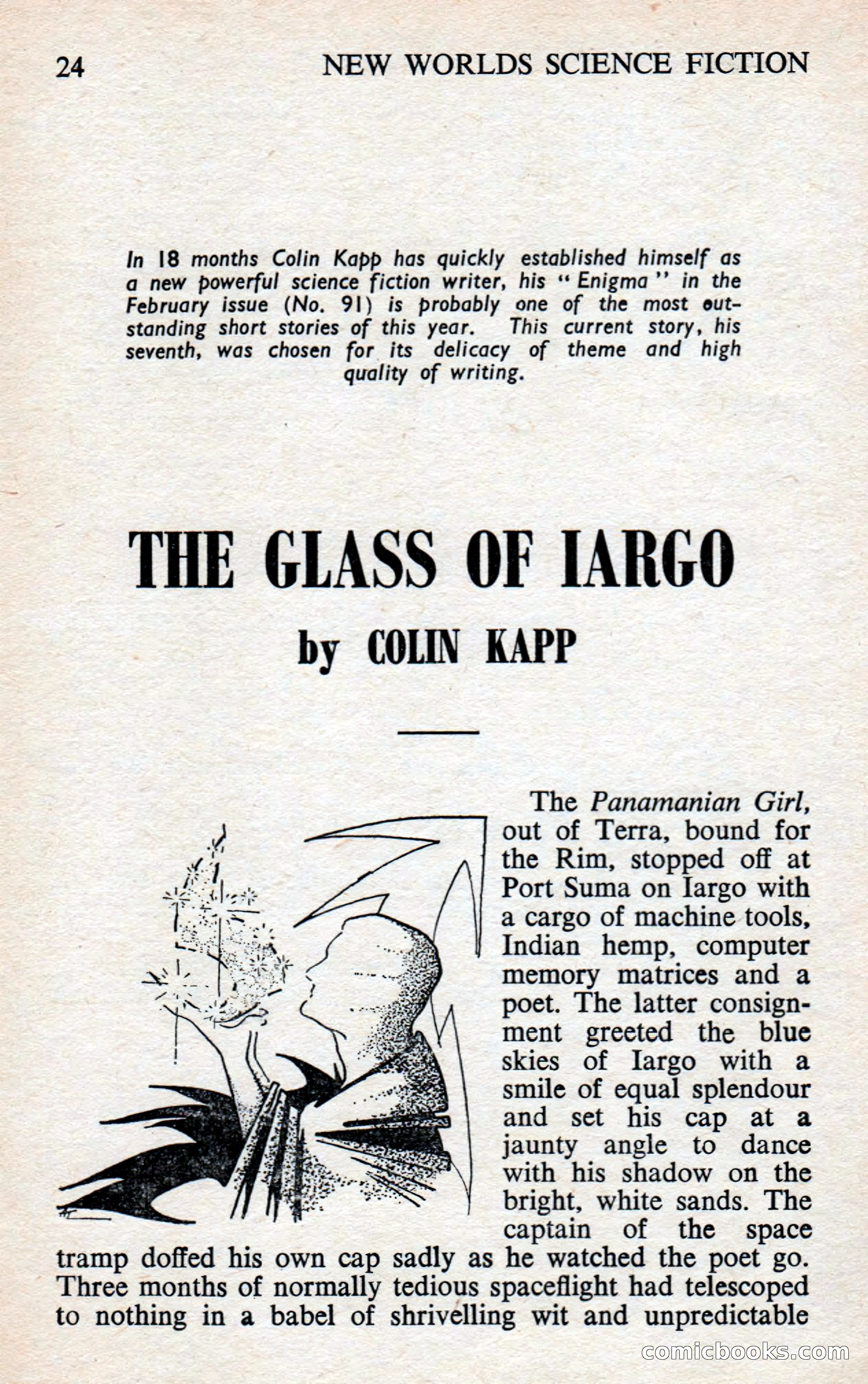 New Worlds Science Fiction #100, Volume 34 — page 26 of 133