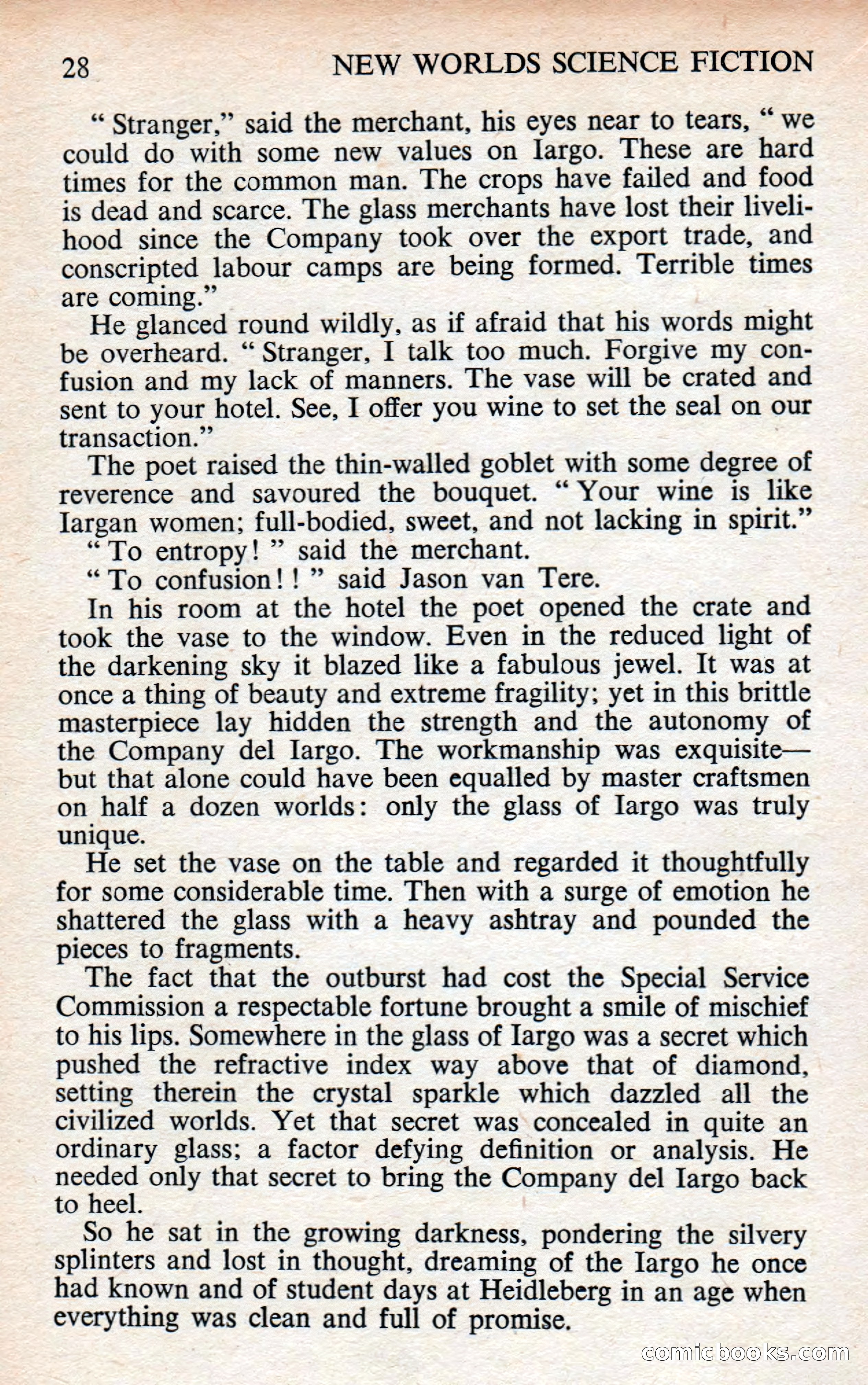 New Worlds Science Fiction #100, Volume 34 — page 30 of 133