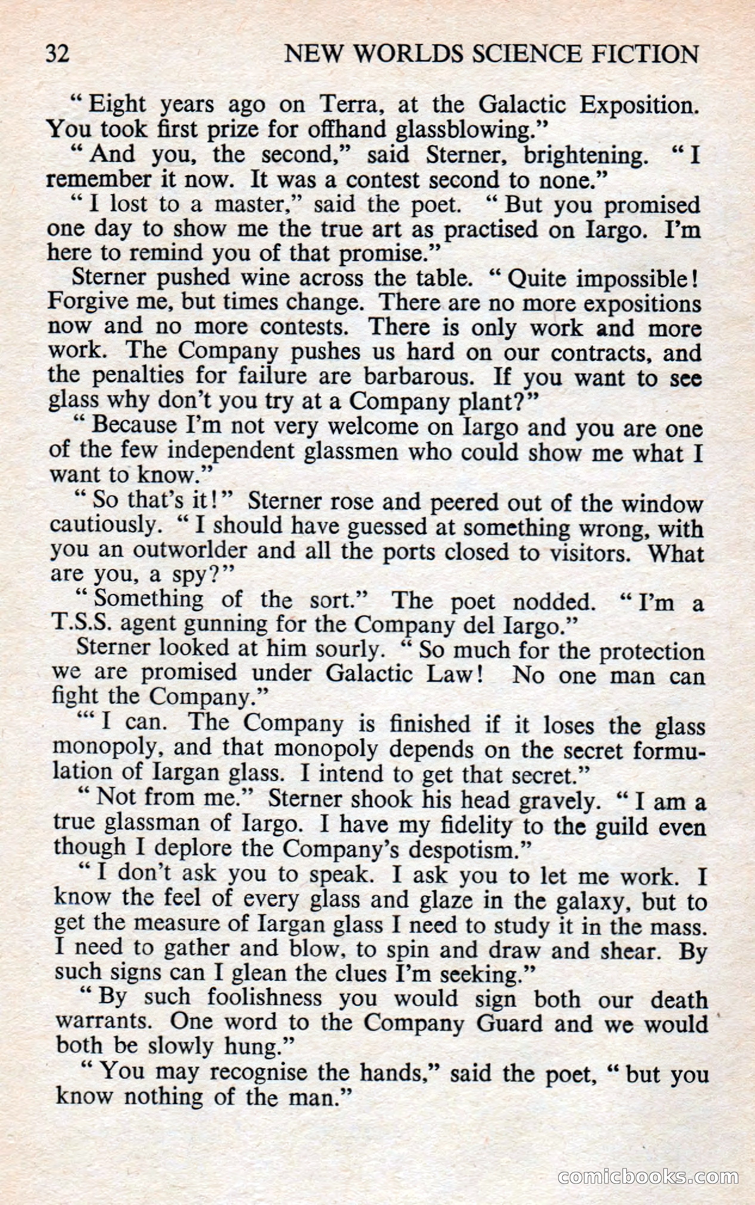 New Worlds Science Fiction #100, Volume 34 — page 34 of 133