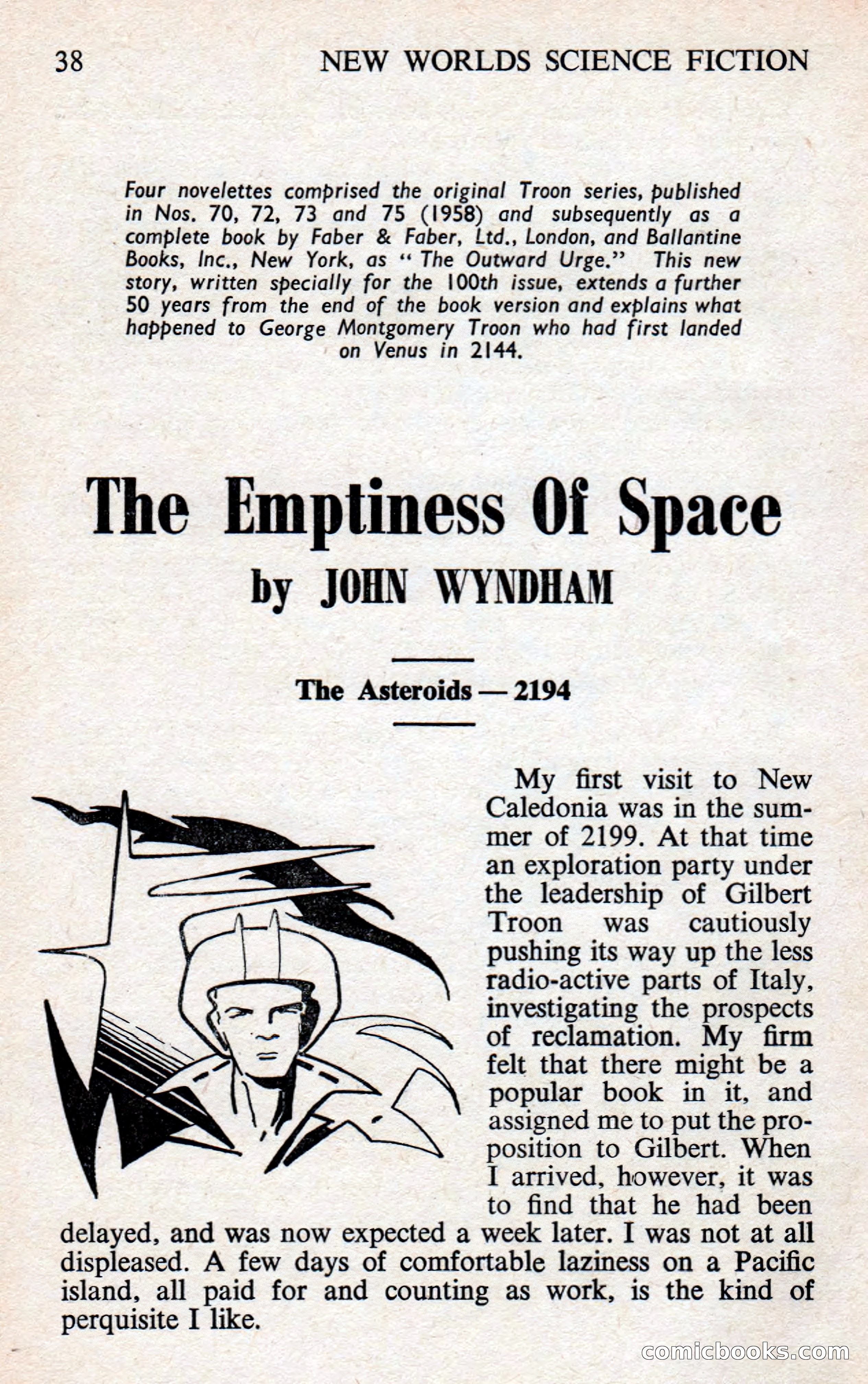 New Worlds Science Fiction #100, Volume 34 — page 40 of 133
