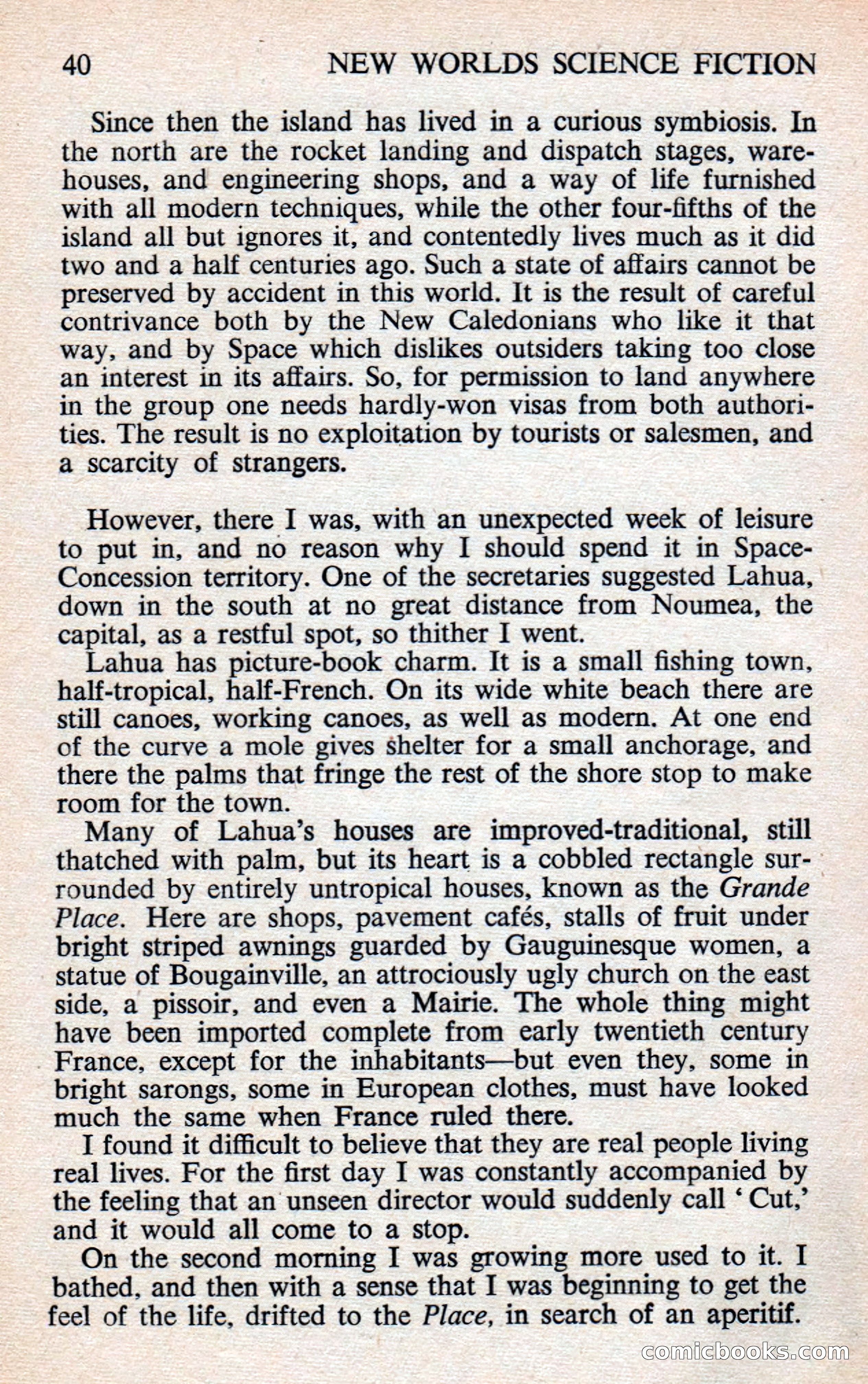 New Worlds Science Fiction #100, Volume 34 — page 42 of 133
