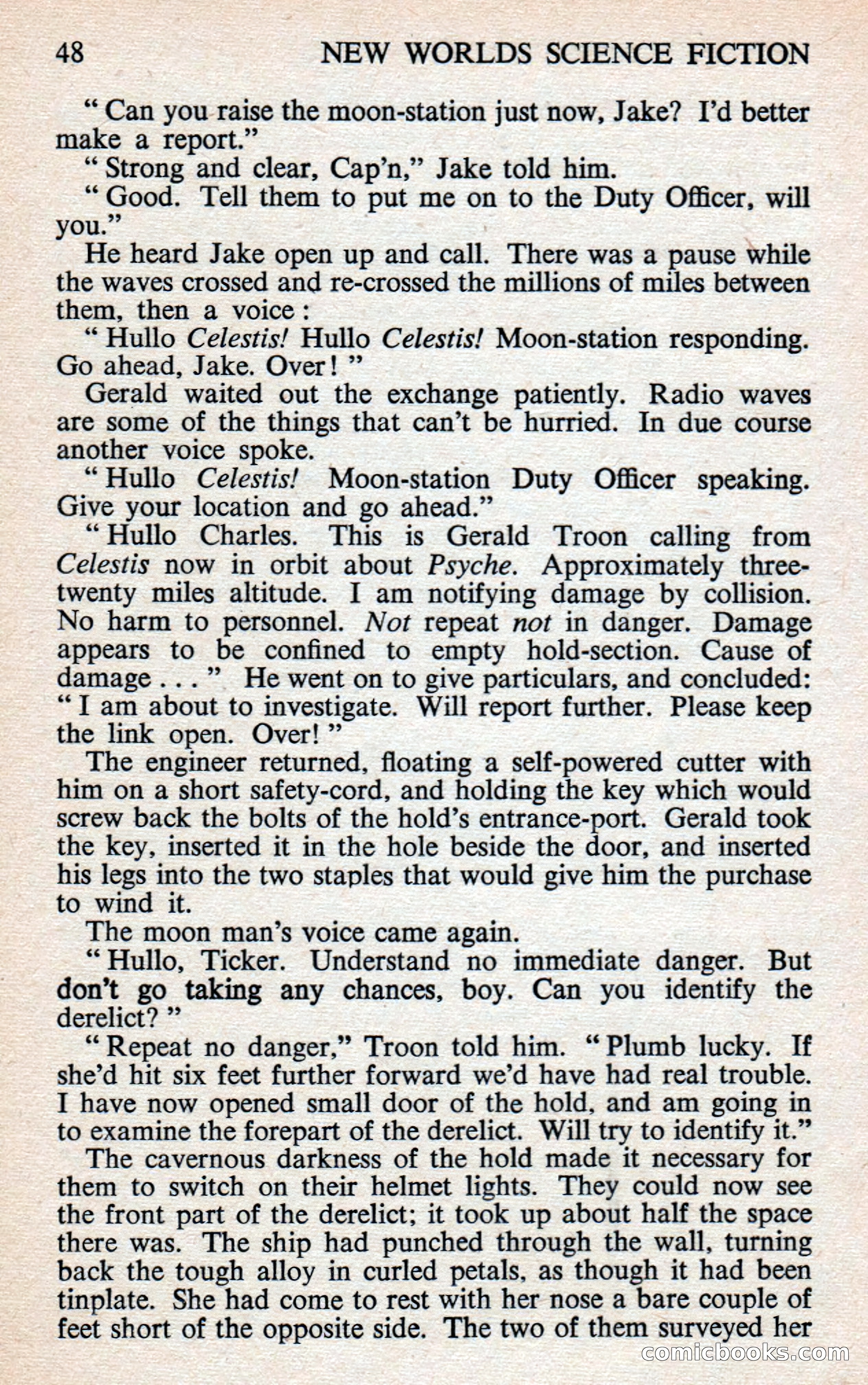 New Worlds Science Fiction #100, Volume 34 — page 50 of 133