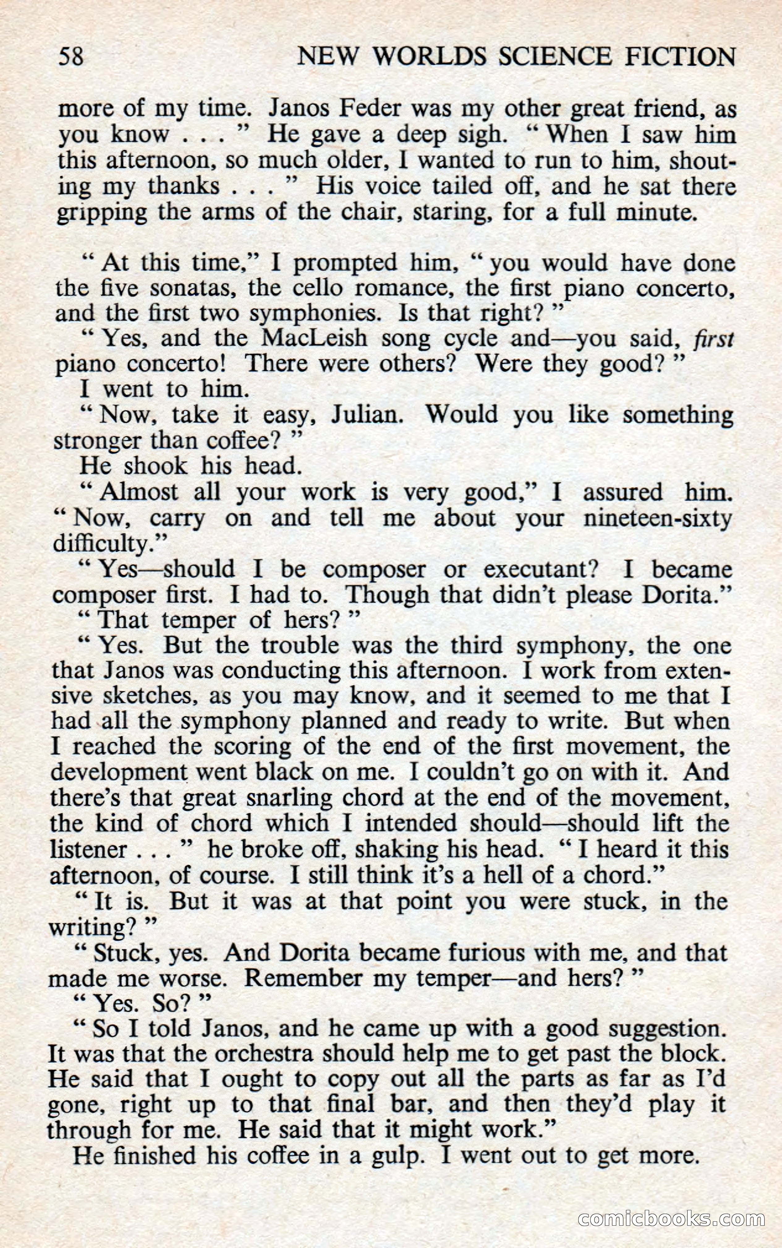 New Worlds Science Fiction #100, Volume 34 — page 60 of 133