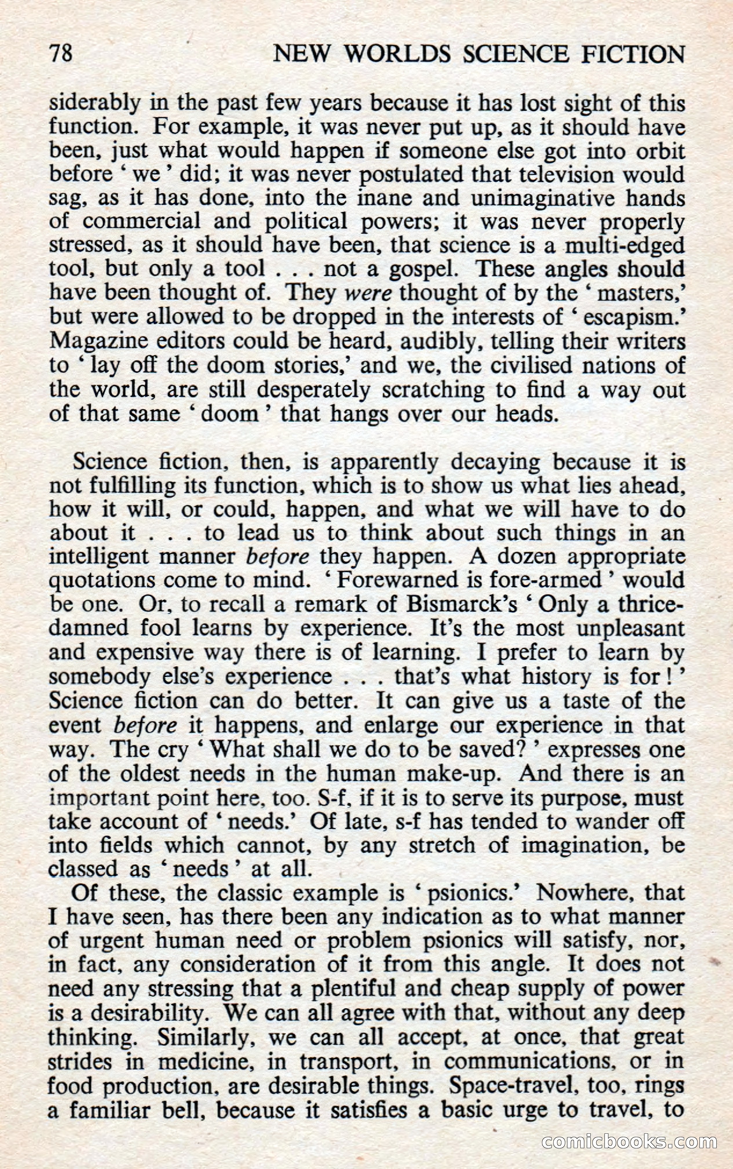 New Worlds Science Fiction #100, Volume 34 — page 80 of 133