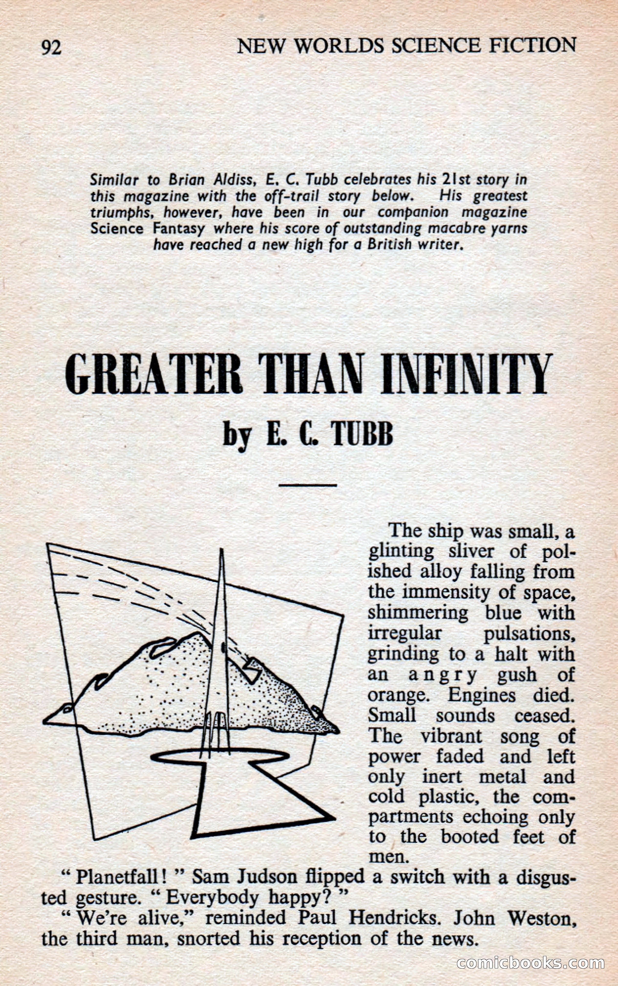 New Worlds Science Fiction #100, Volume 34 — page 94 of 133