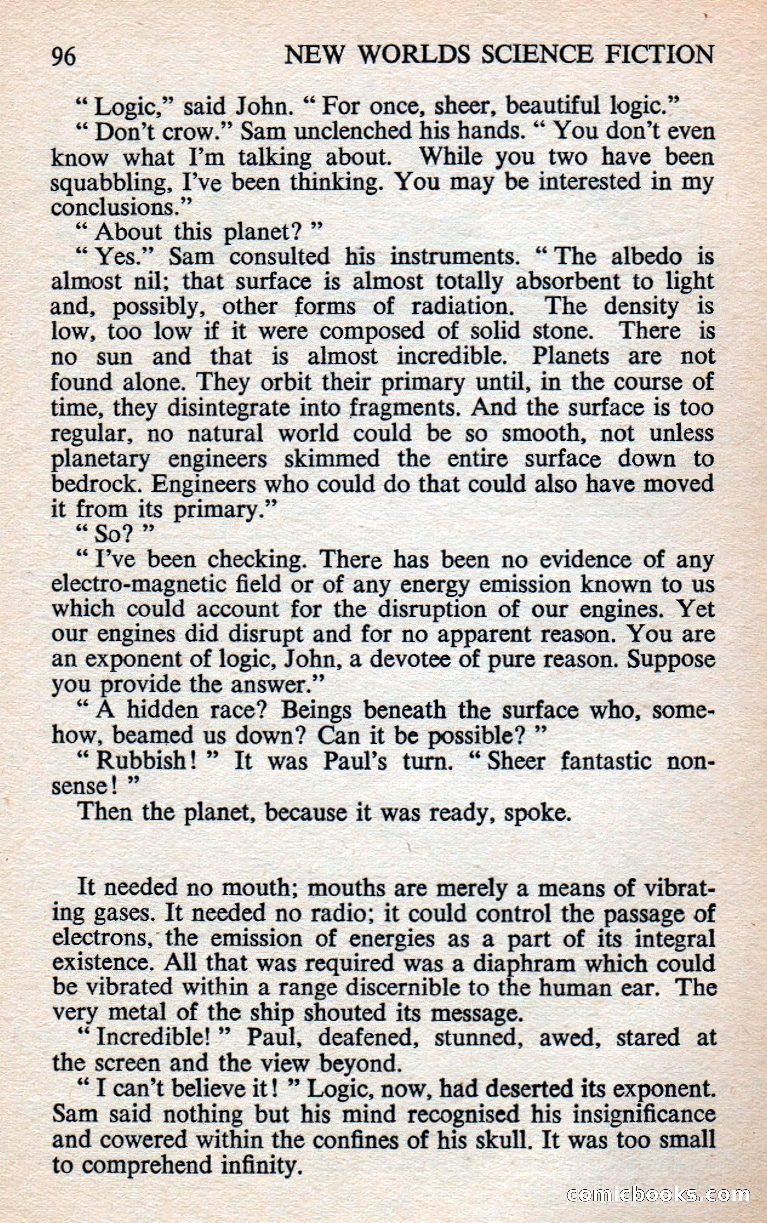 New Worlds Science Fiction #100, Volume 34 — page 98 of 133