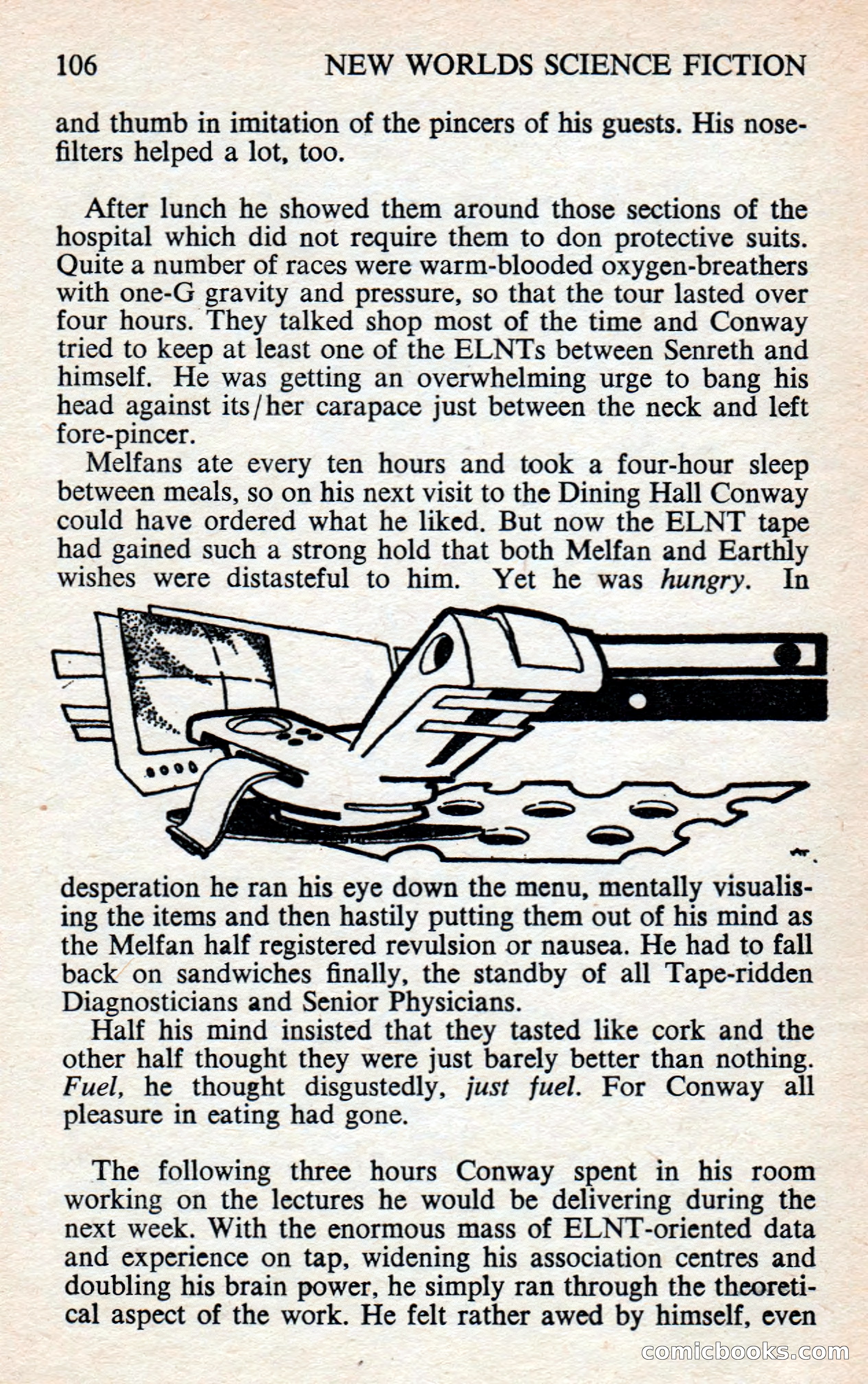New Worlds Science Fiction #100, Volume 34 — page 108 of 133