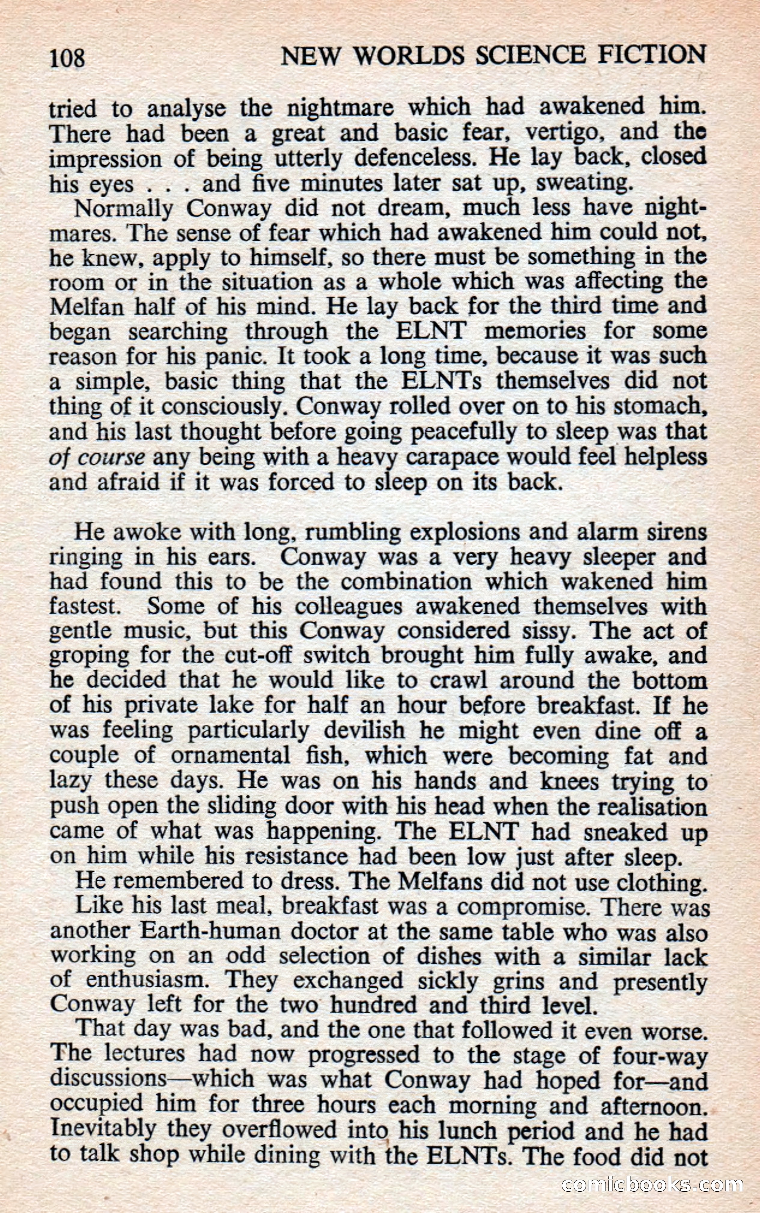 New Worlds Science Fiction #100, Volume 34 — page 110 of 133
