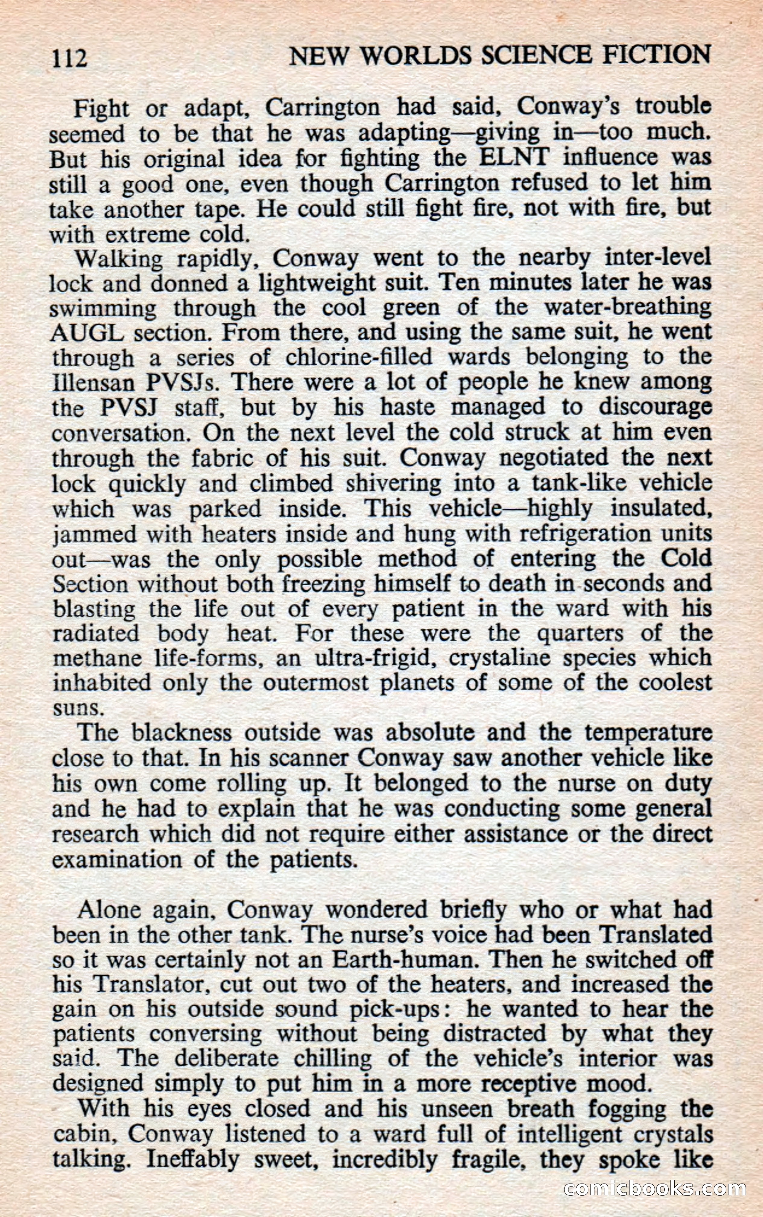 New Worlds Science Fiction #100, Volume 34 — page 114 of 133