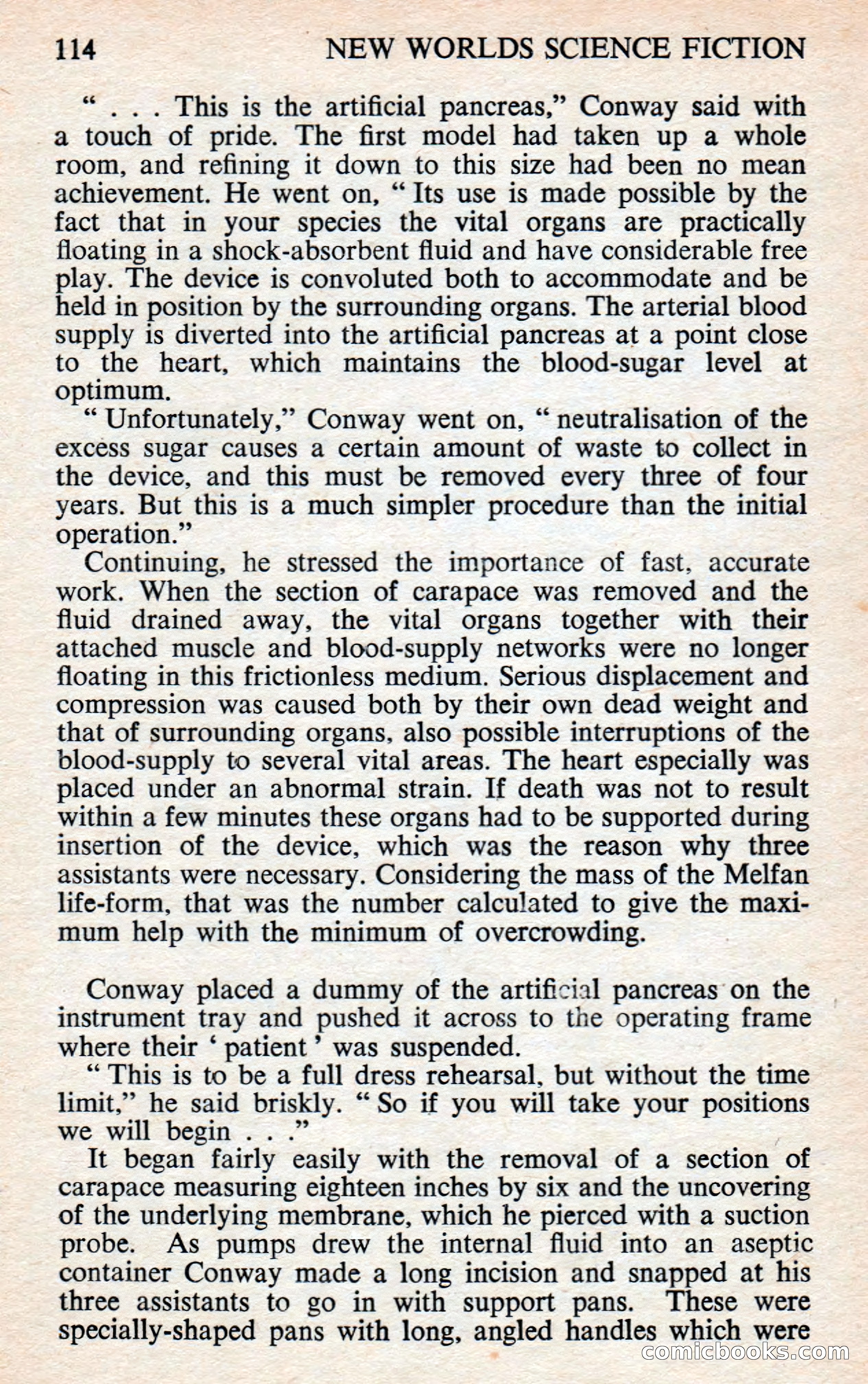 New Worlds Science Fiction #100, Volume 34 — page 116 of 133