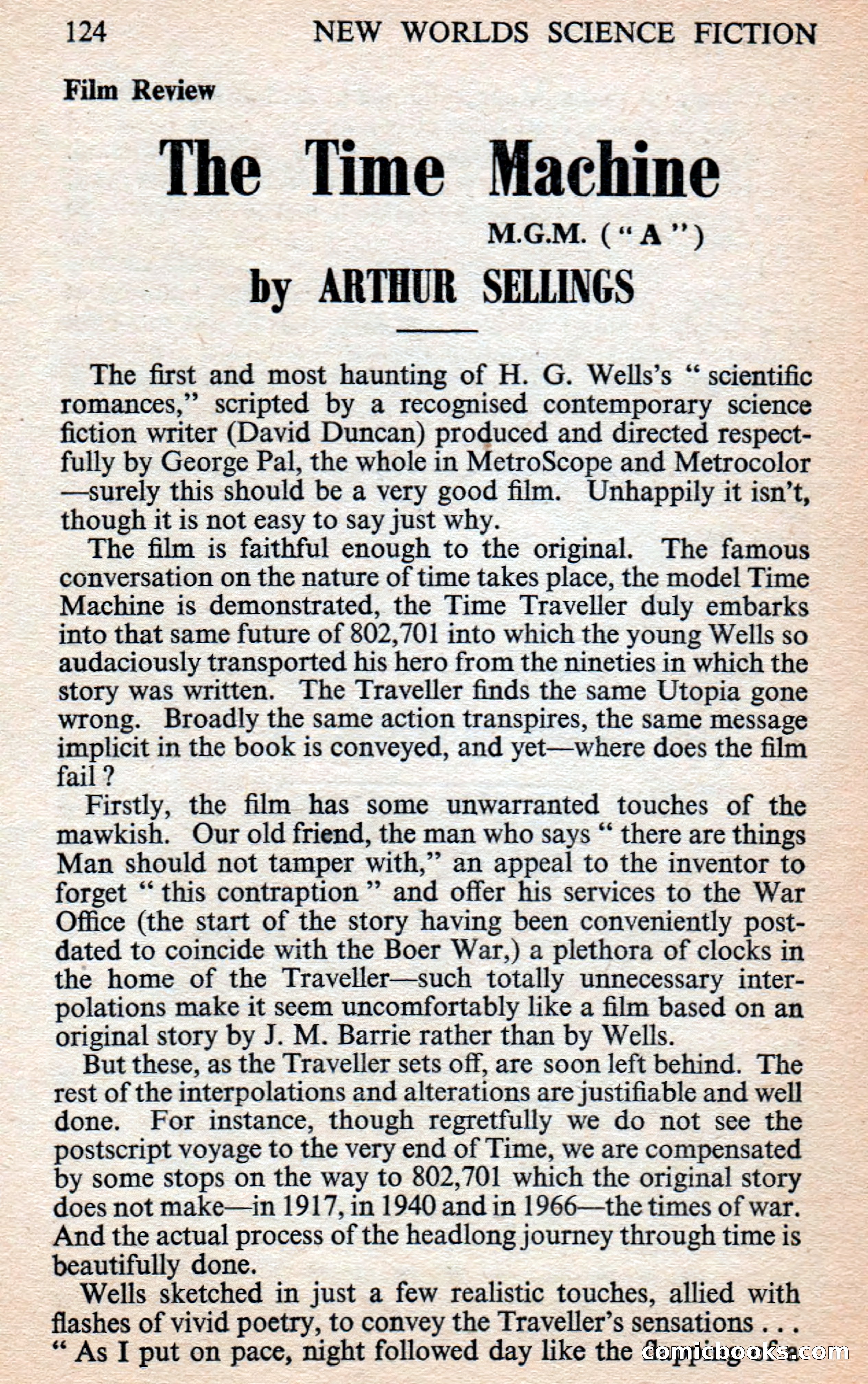New Worlds Science Fiction #100, Volume 34 — page 126 of 133