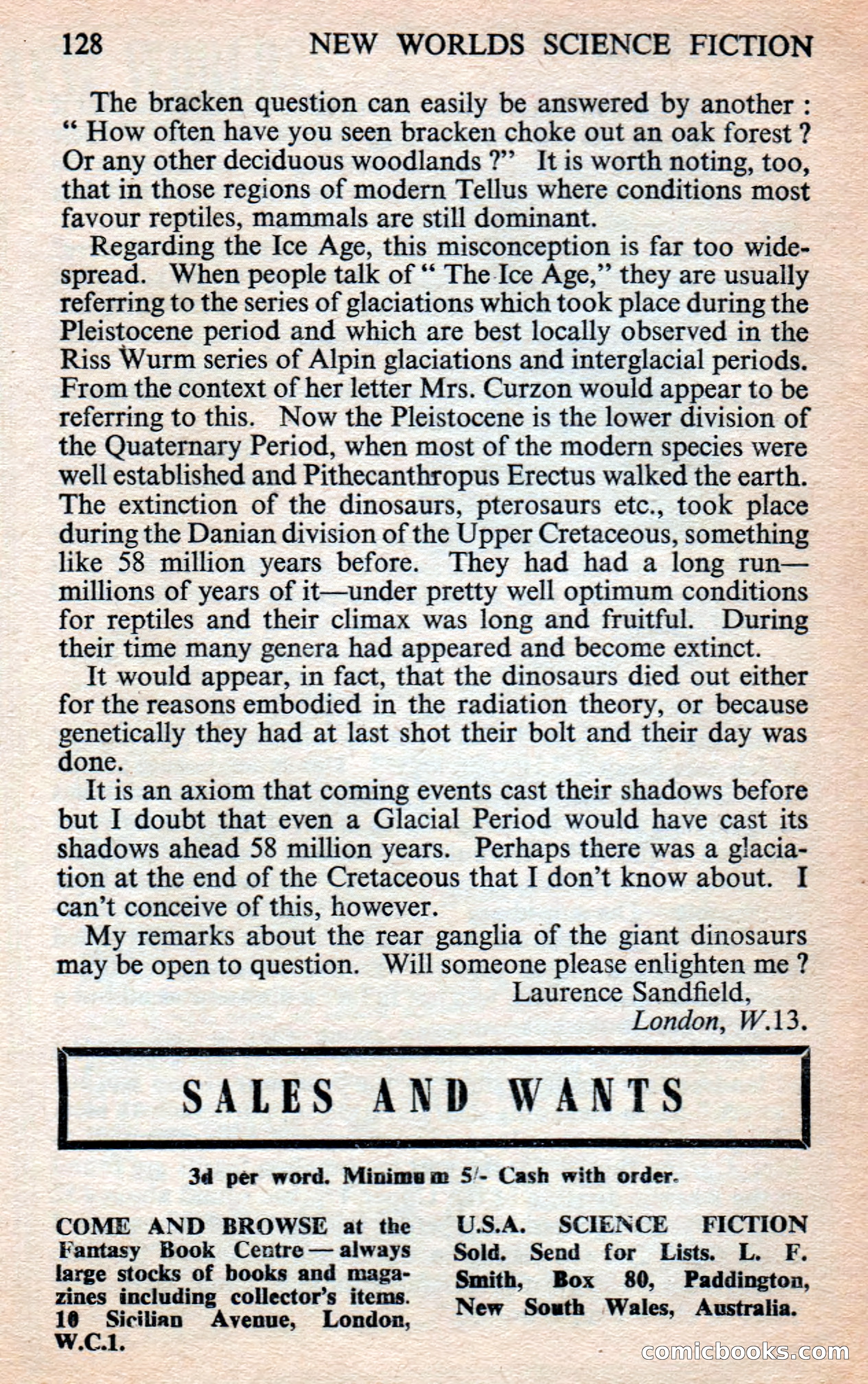 New Worlds Science Fiction #100, Volume 34 — page 130 of 133