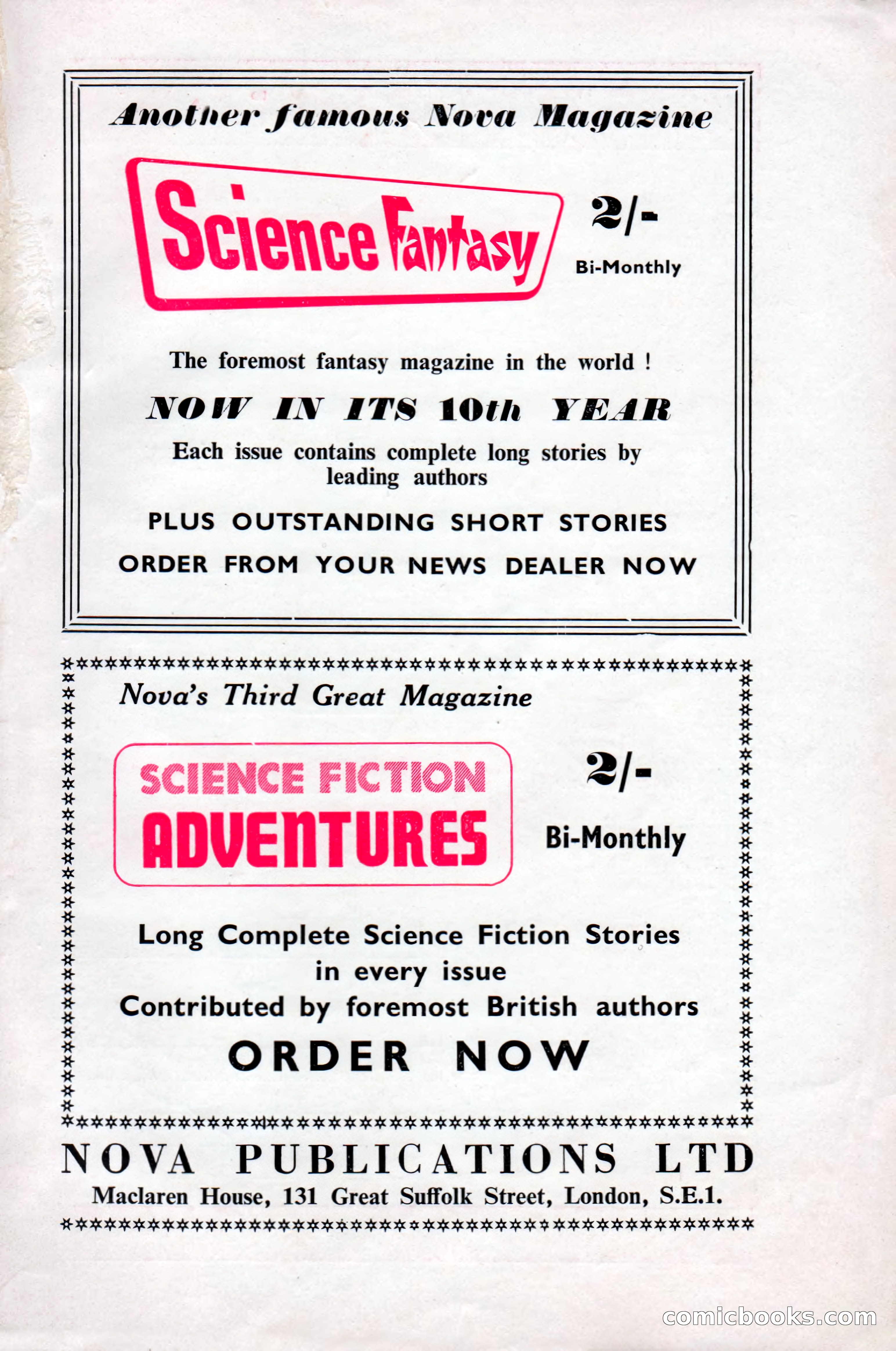 New Worlds Science Fiction #100, Volume 34 — page 131 of 133