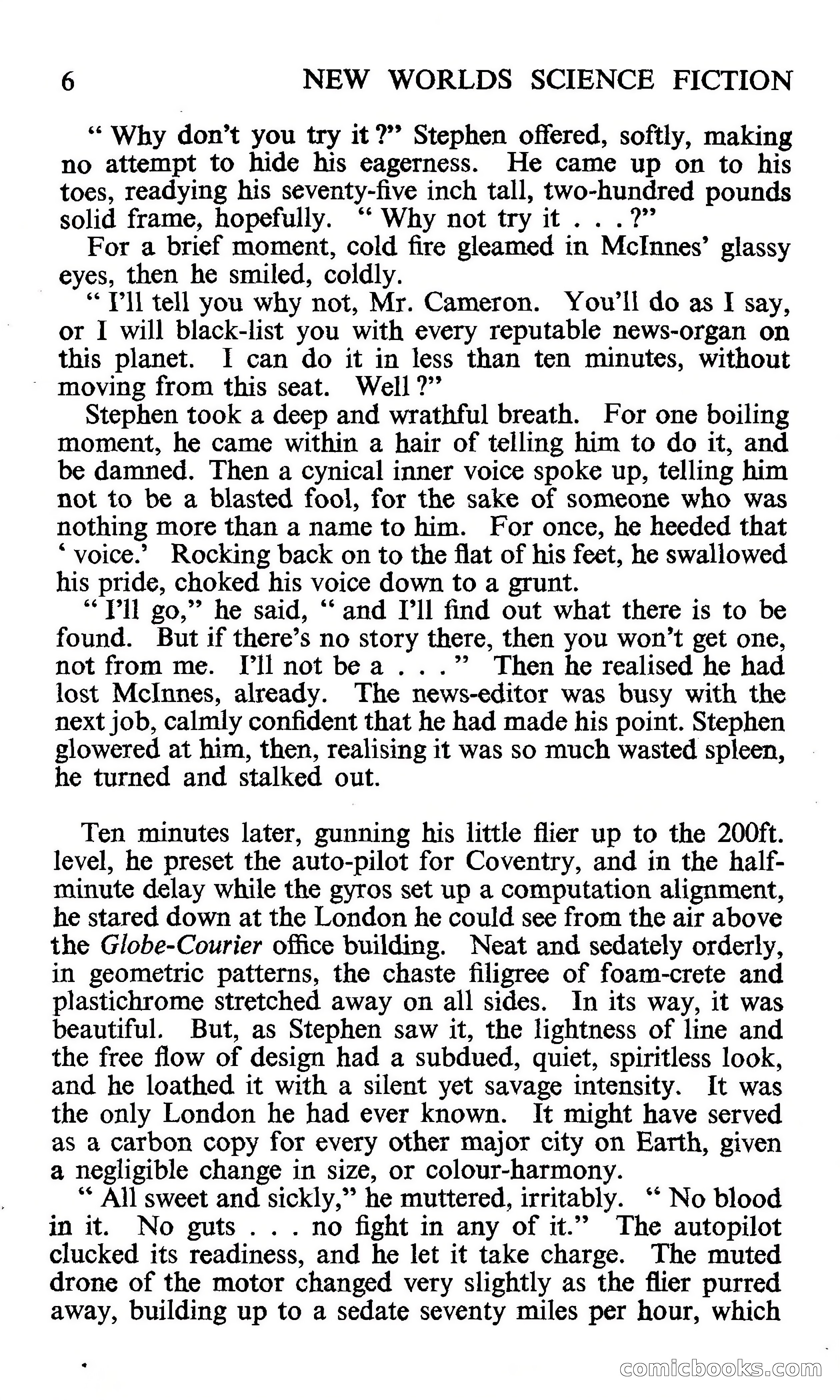 New Worlds Science Fiction #106, Volume 36 — page 8 of 133