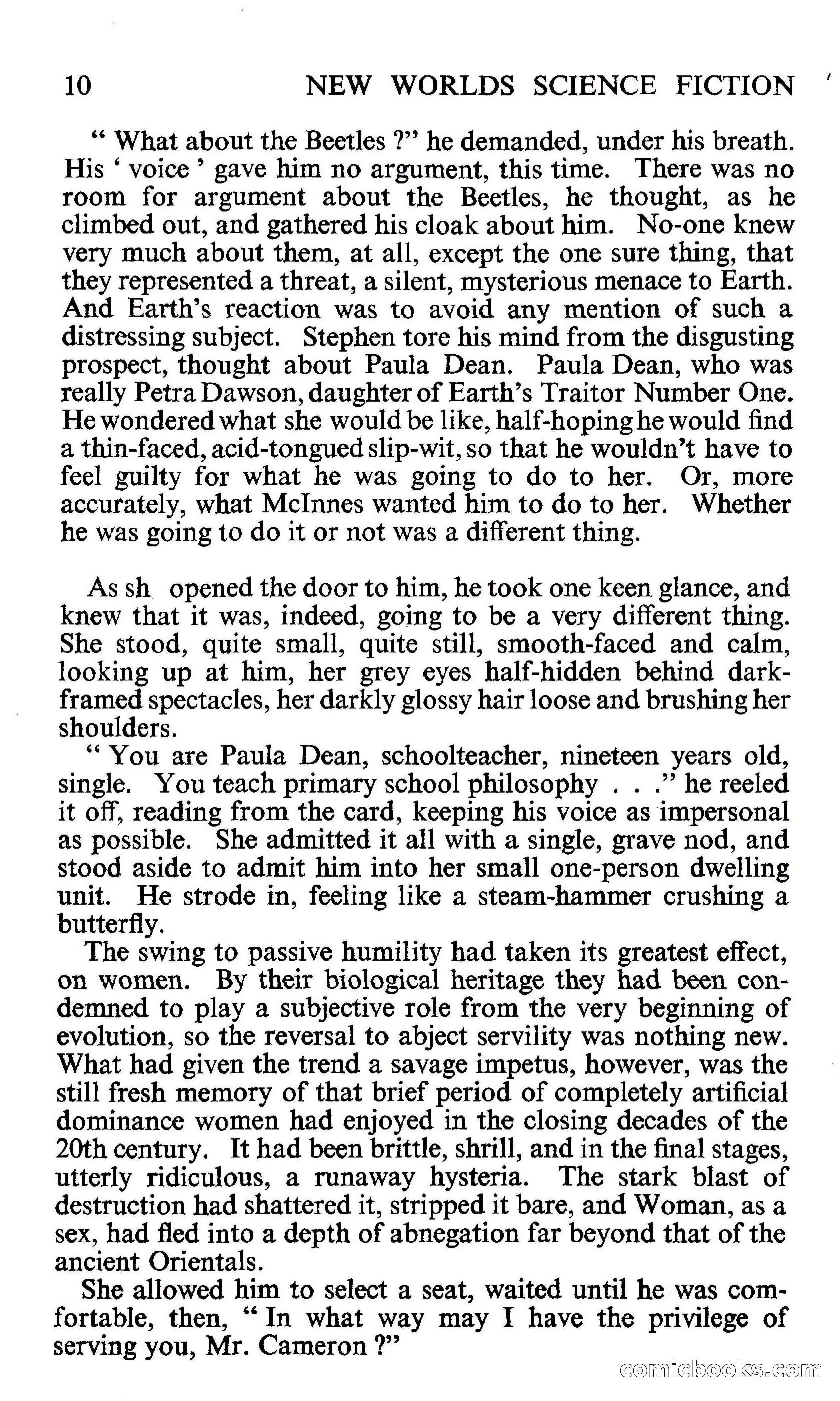 New Worlds Science Fiction #106, Volume 36 — page 12 of 133