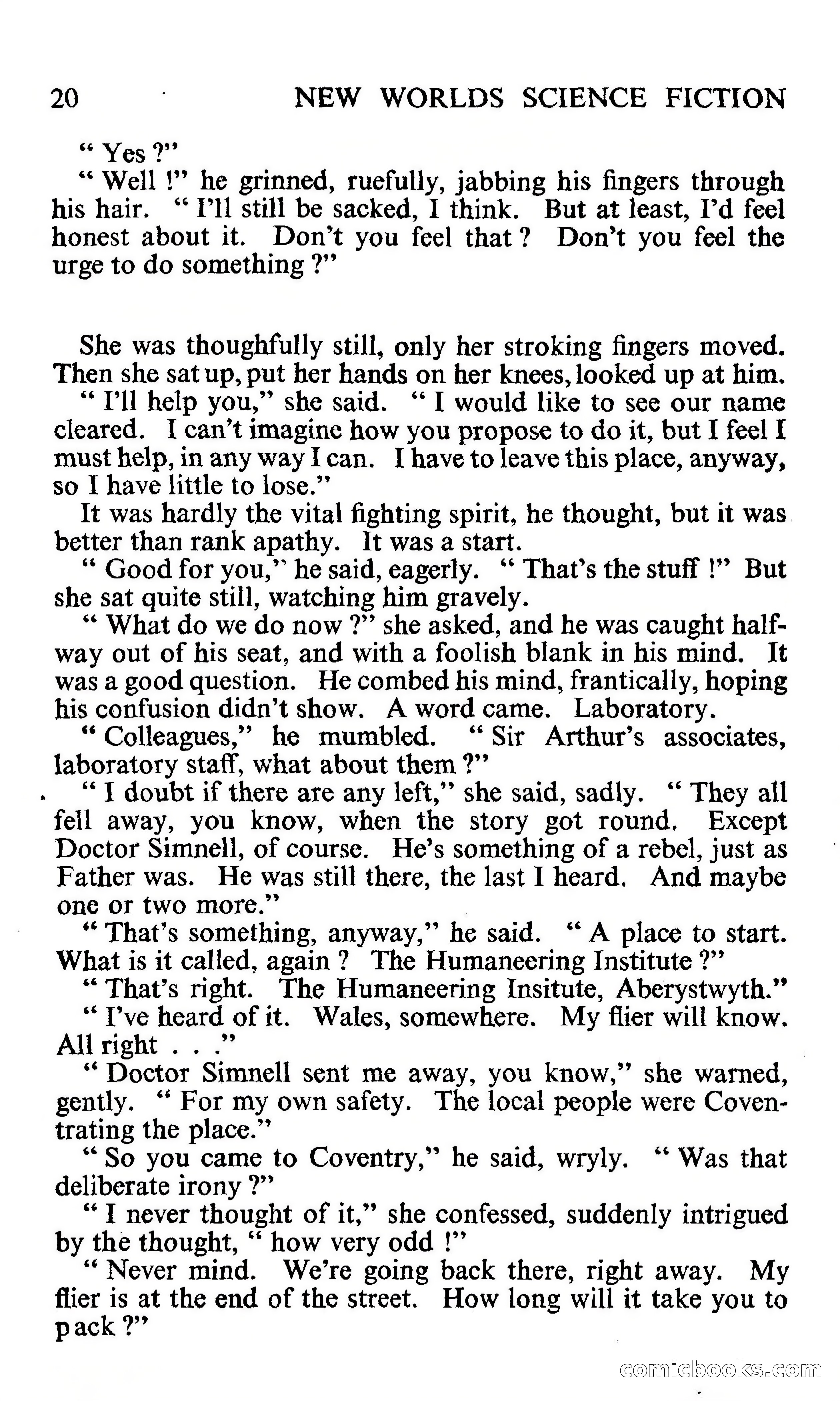 New Worlds Science Fiction #106, Volume 36 — page 22 of 133