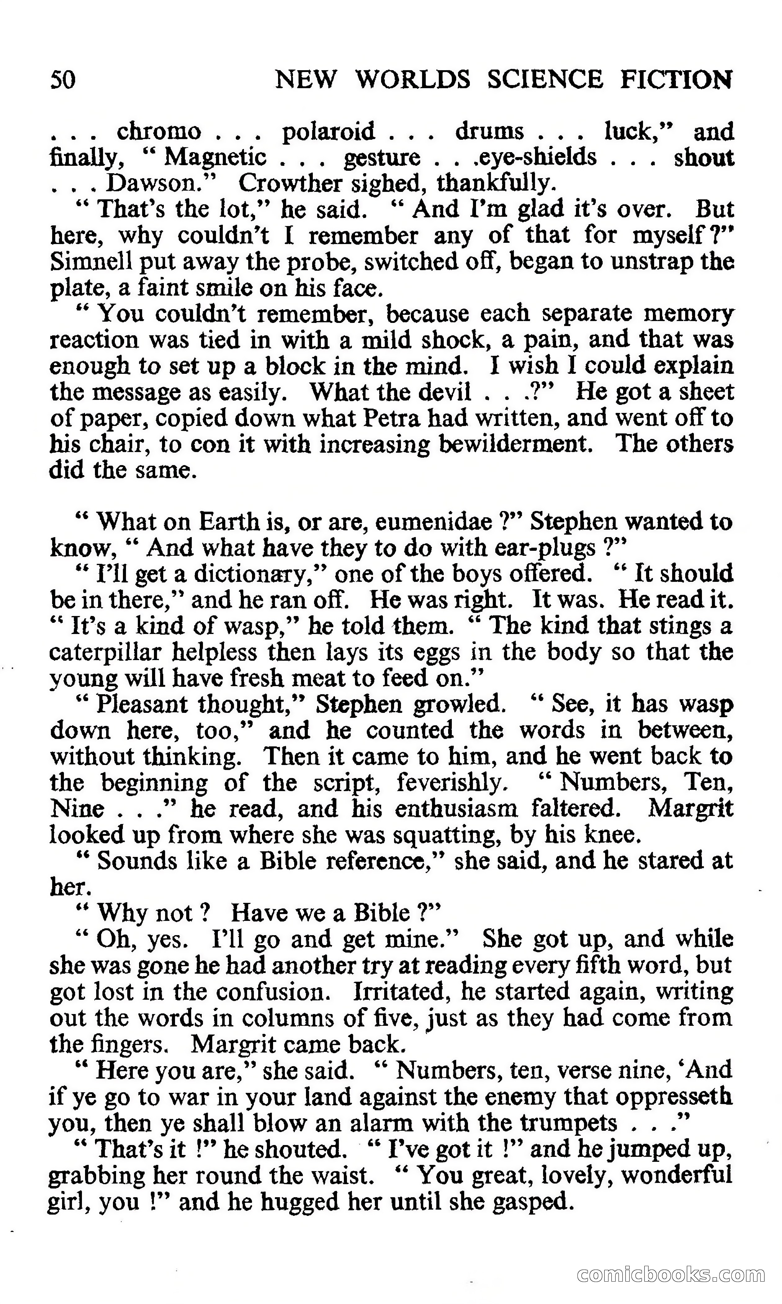 New Worlds Science Fiction #106, Volume 36 — page 52 of 133