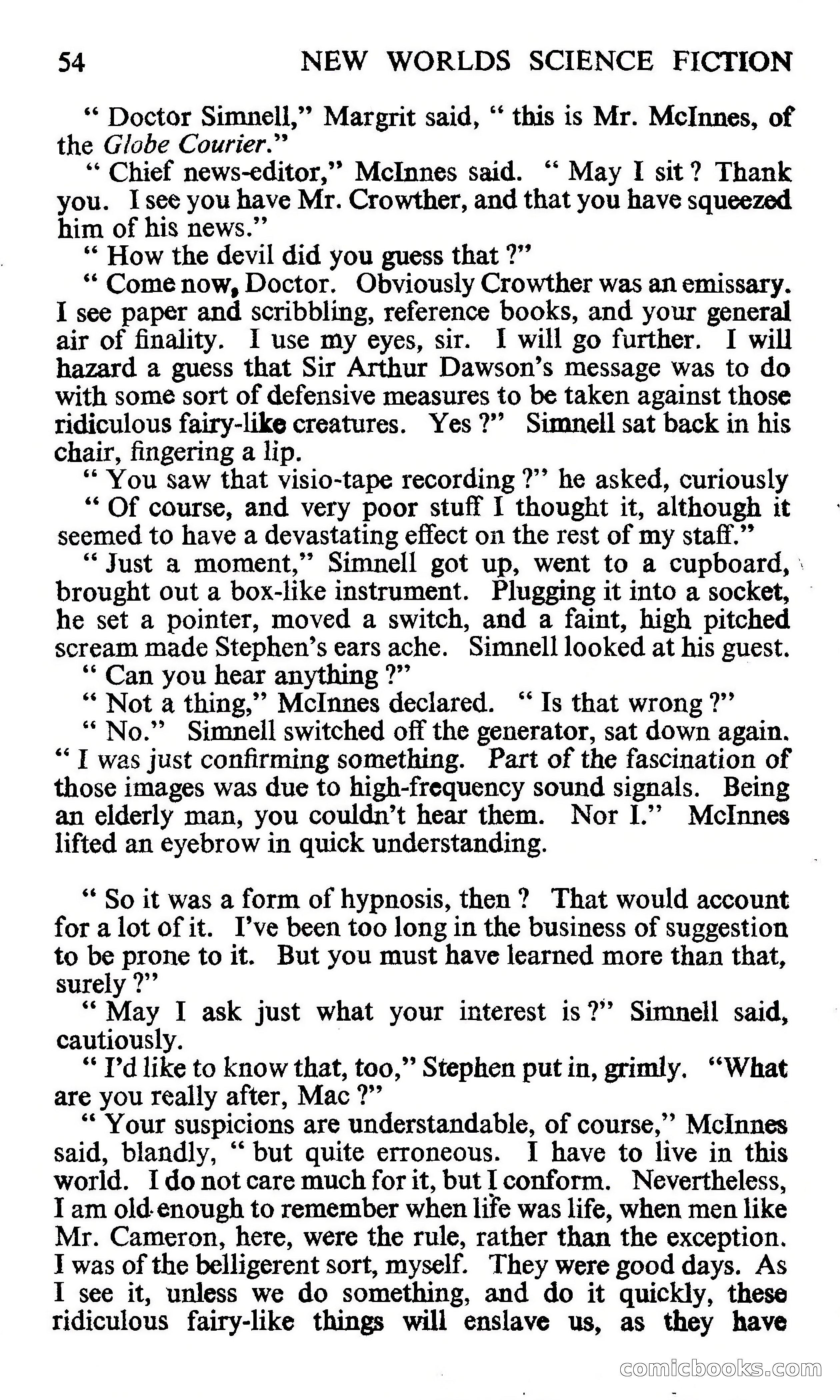 New Worlds Science Fiction #106, Volume 36 — page 56 of 133