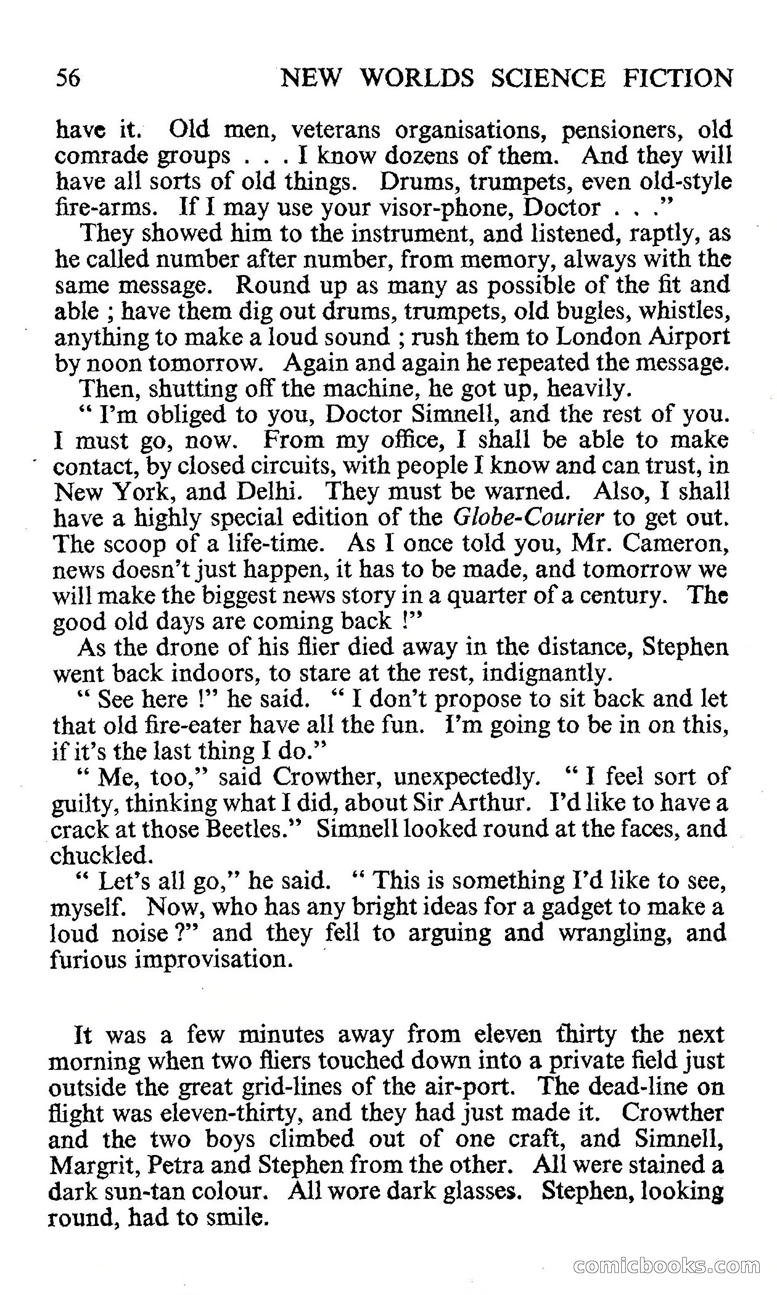 New Worlds Science Fiction #106, Volume 36 — page 58 of 133
