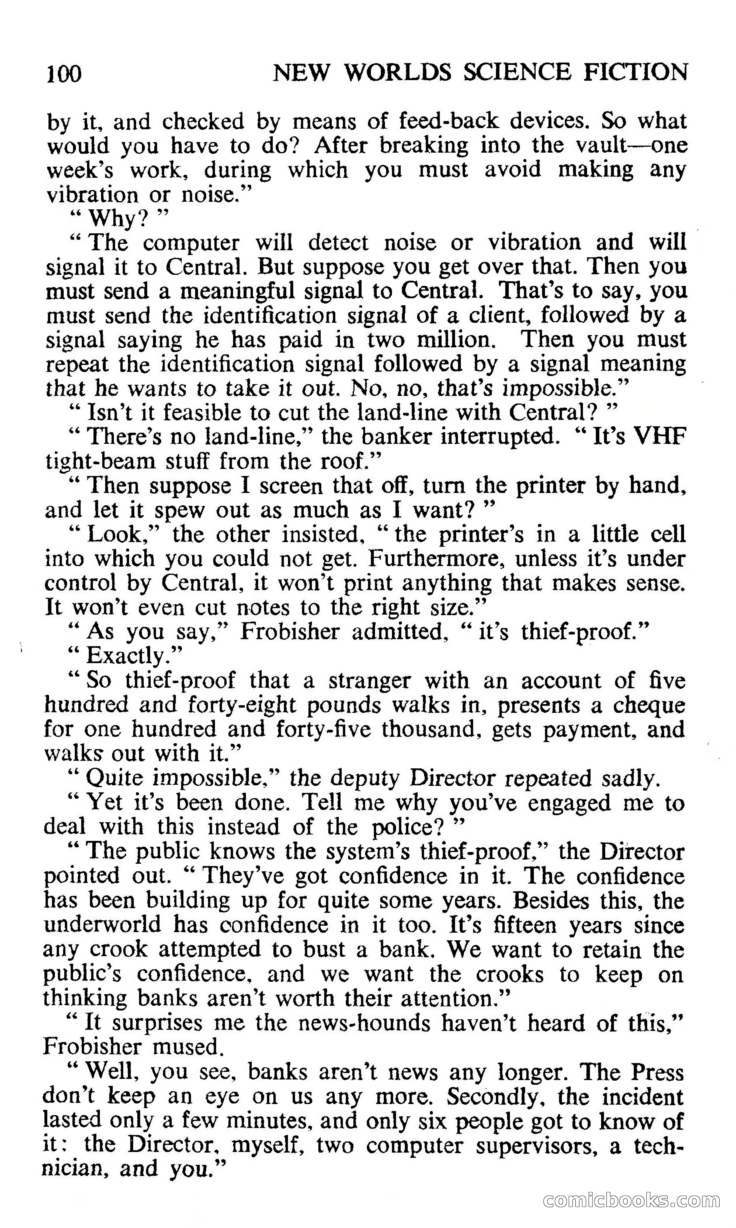 New Worlds Science Fiction #106, Volume 36 — page 102 of 133