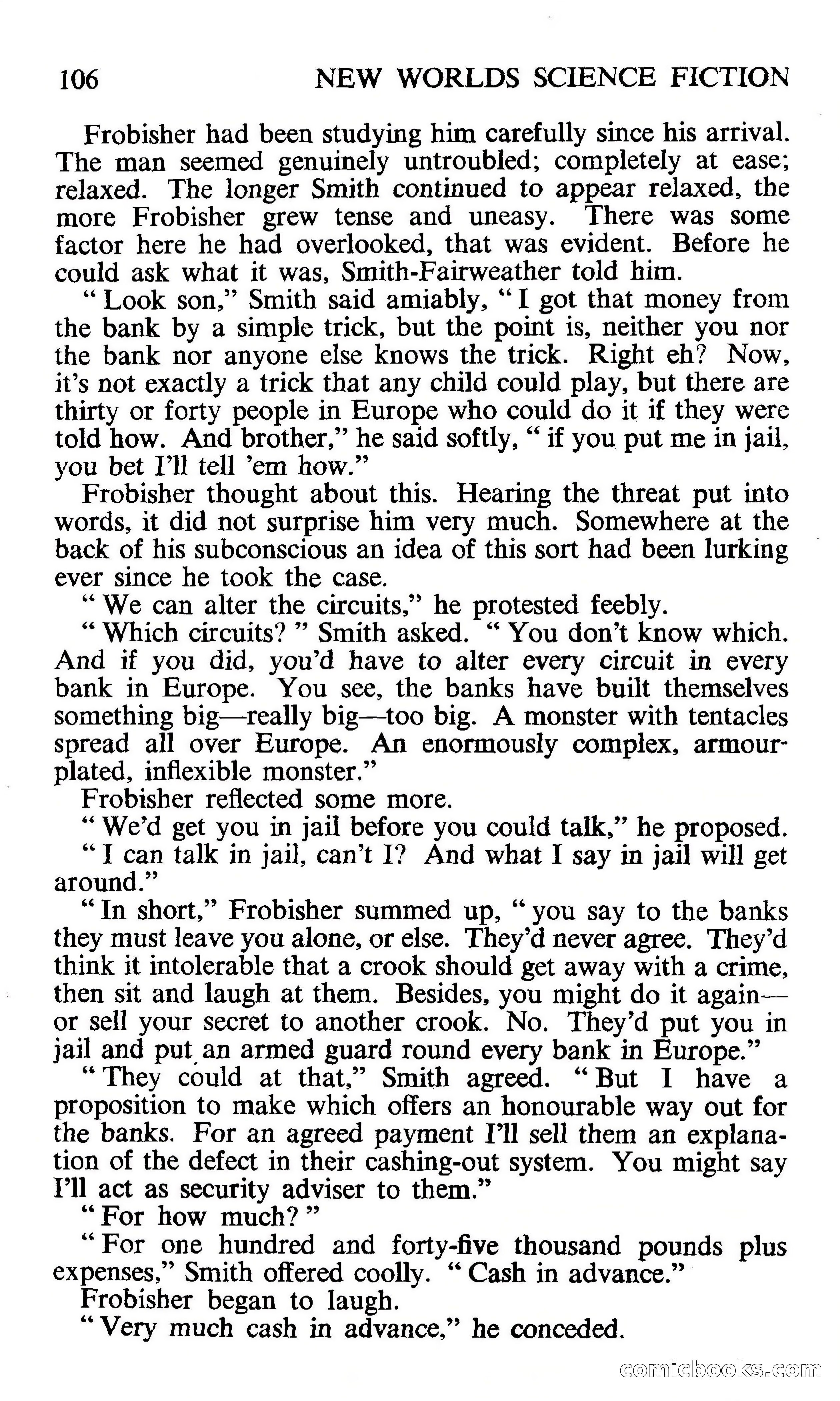 New Worlds Science Fiction #106, Volume 36 — page 108 of 133