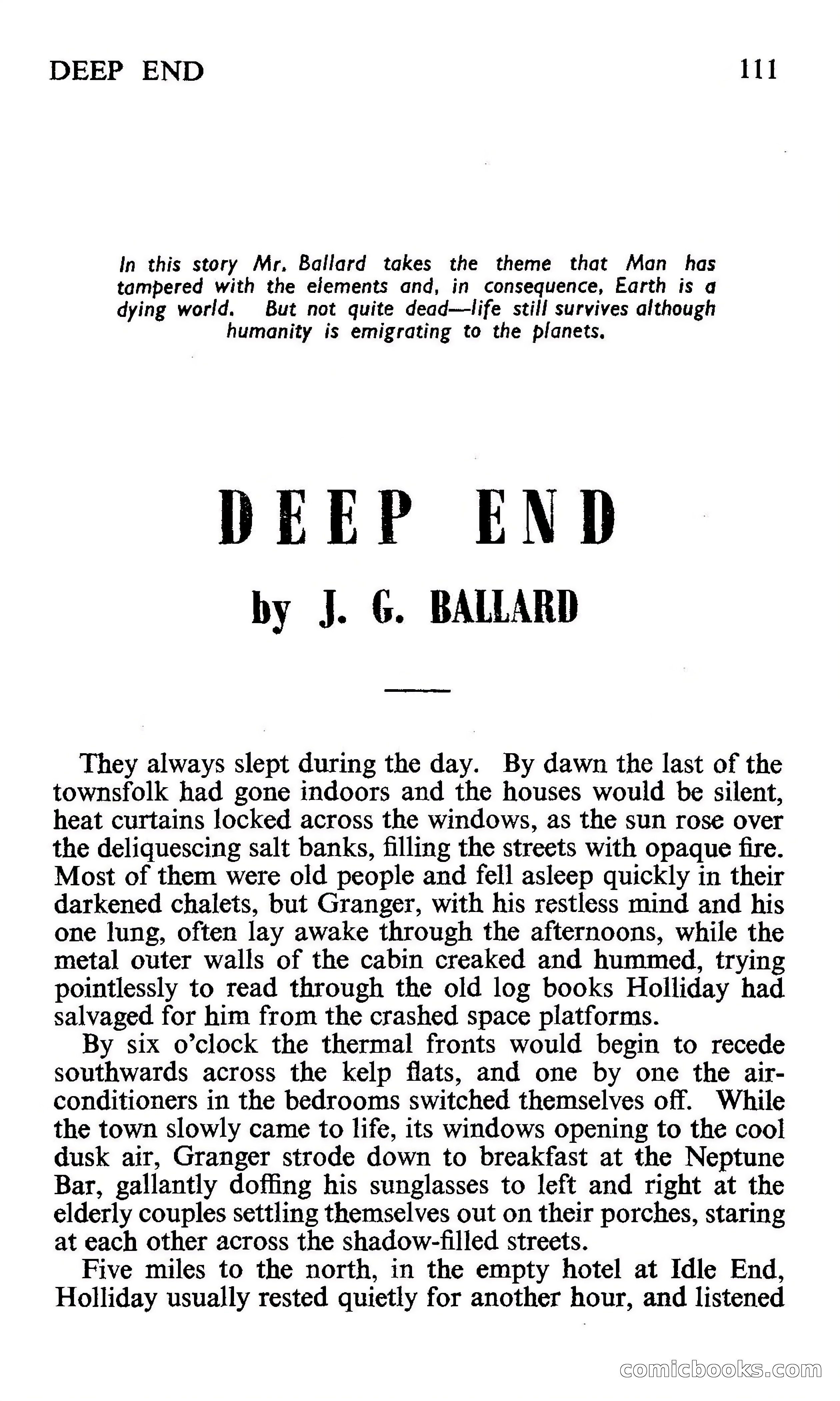 New Worlds Science Fiction #106, Volume 36 — page 113 of 133
