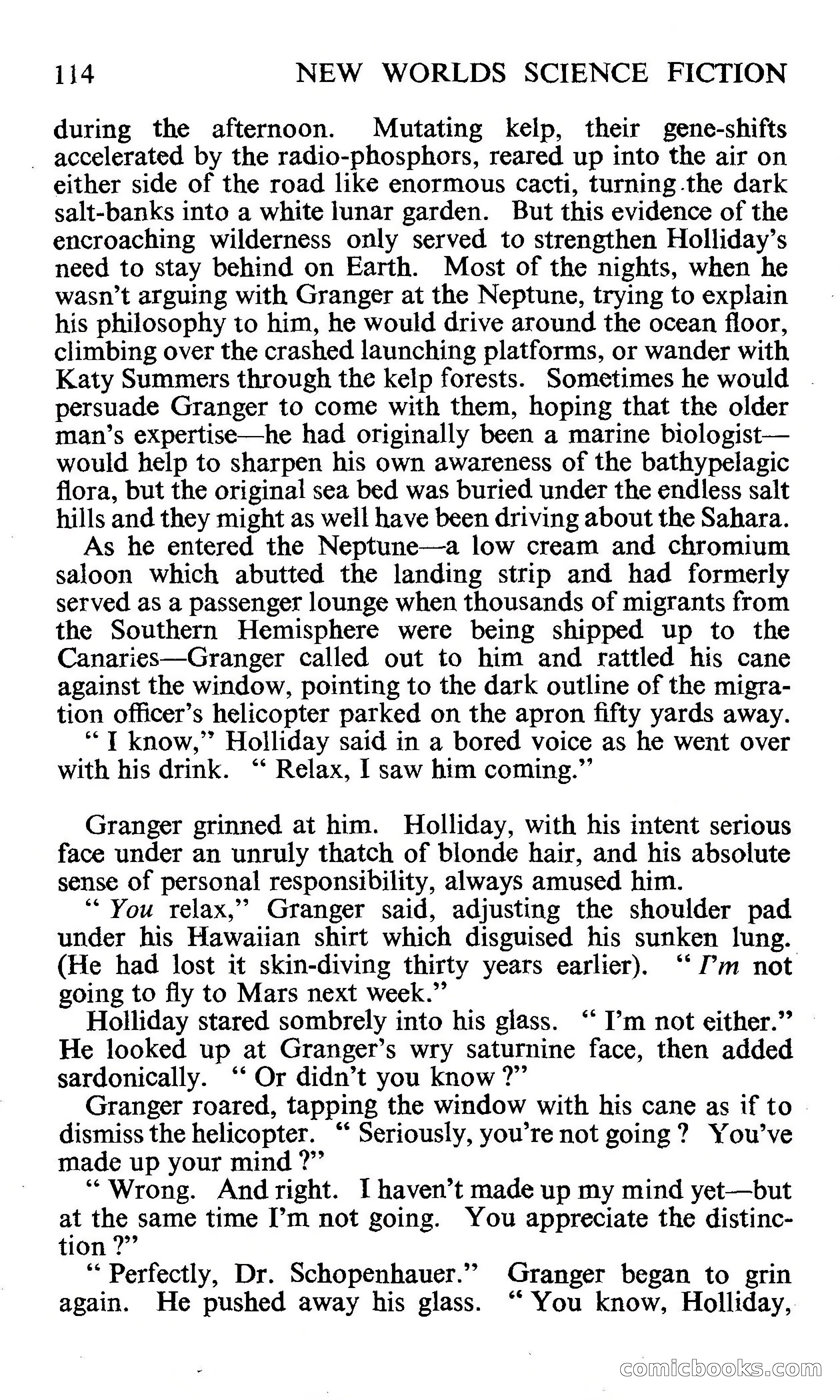New Worlds Science Fiction #106, Volume 36 — page 116 of 133