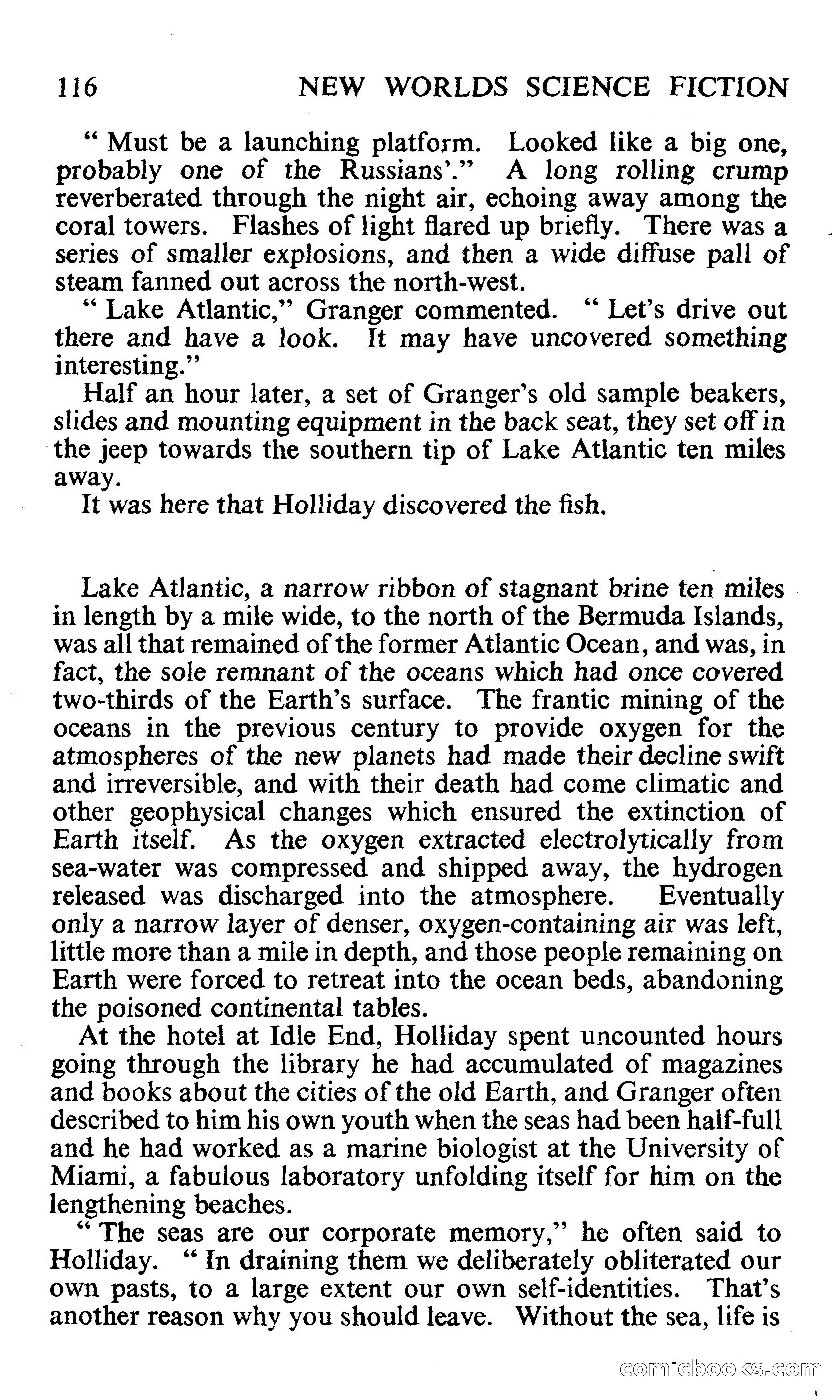 New Worlds Science Fiction #106, Volume 36 — page 118 of 133