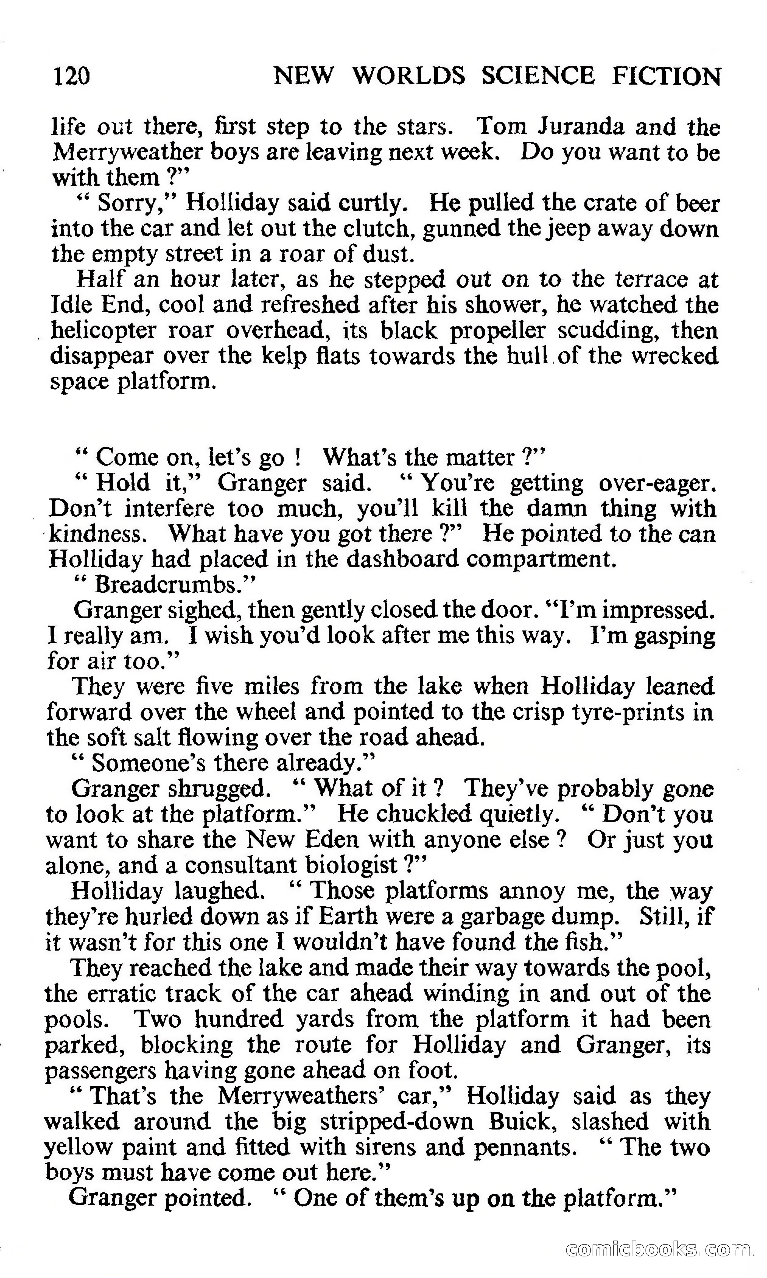 New Worlds Science Fiction #106, Volume 36 — page 122 of 133