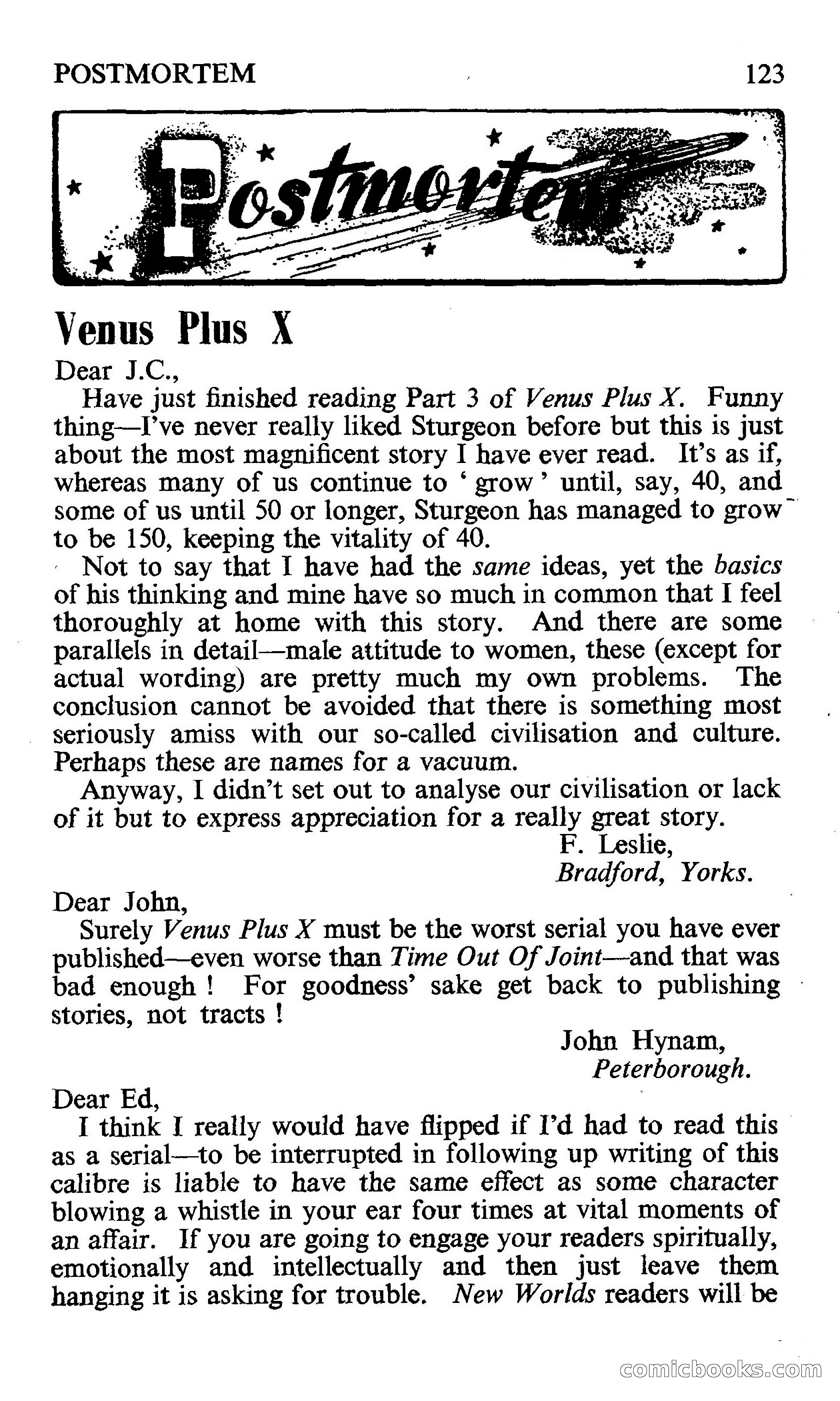 New Worlds Science Fiction #106, Volume 36 — page 125 of 133