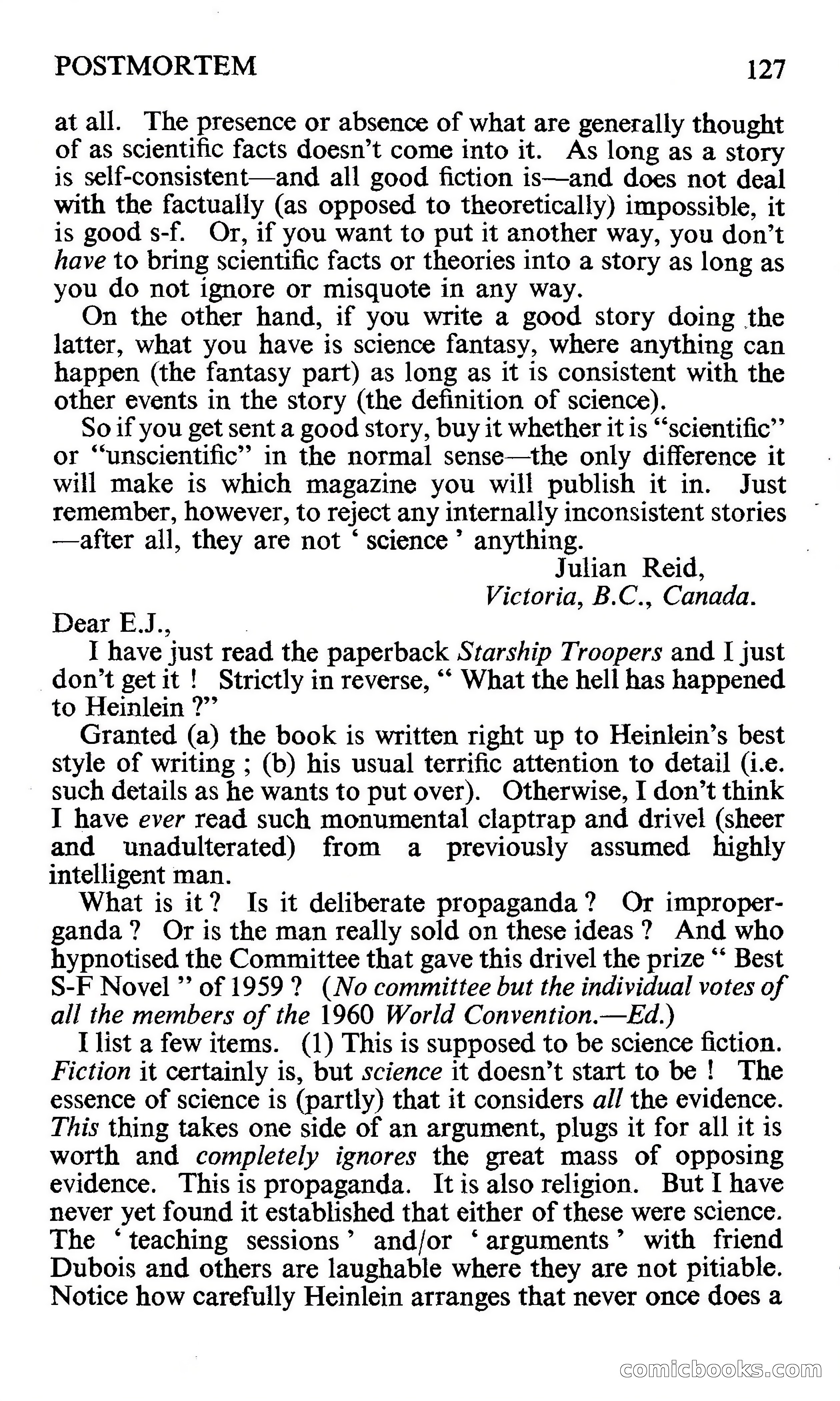 New Worlds Science Fiction #106, Volume 36 — page 129 of 133