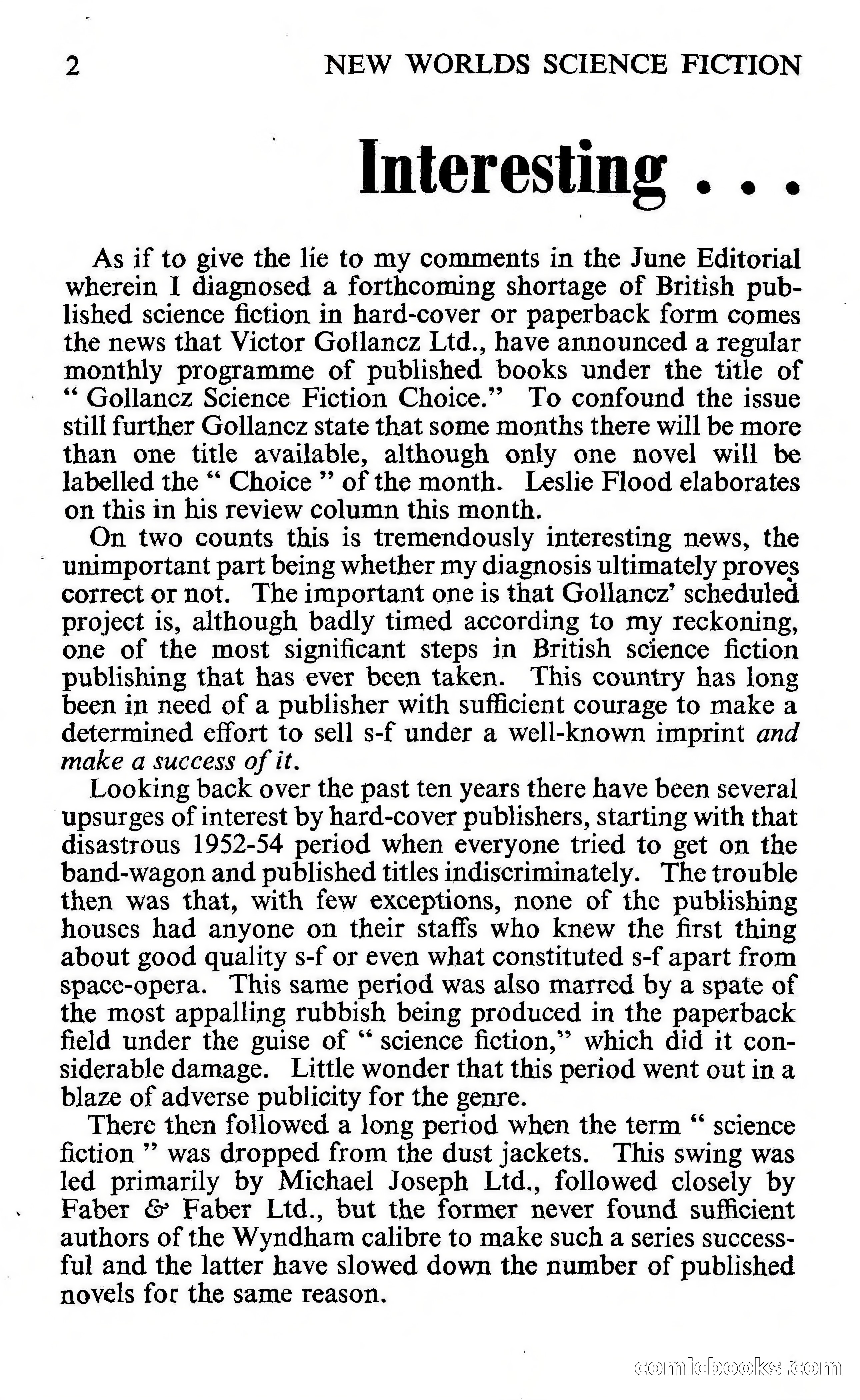 New Worlds Science Fiction #109, Volume 37 — page 4 of 133