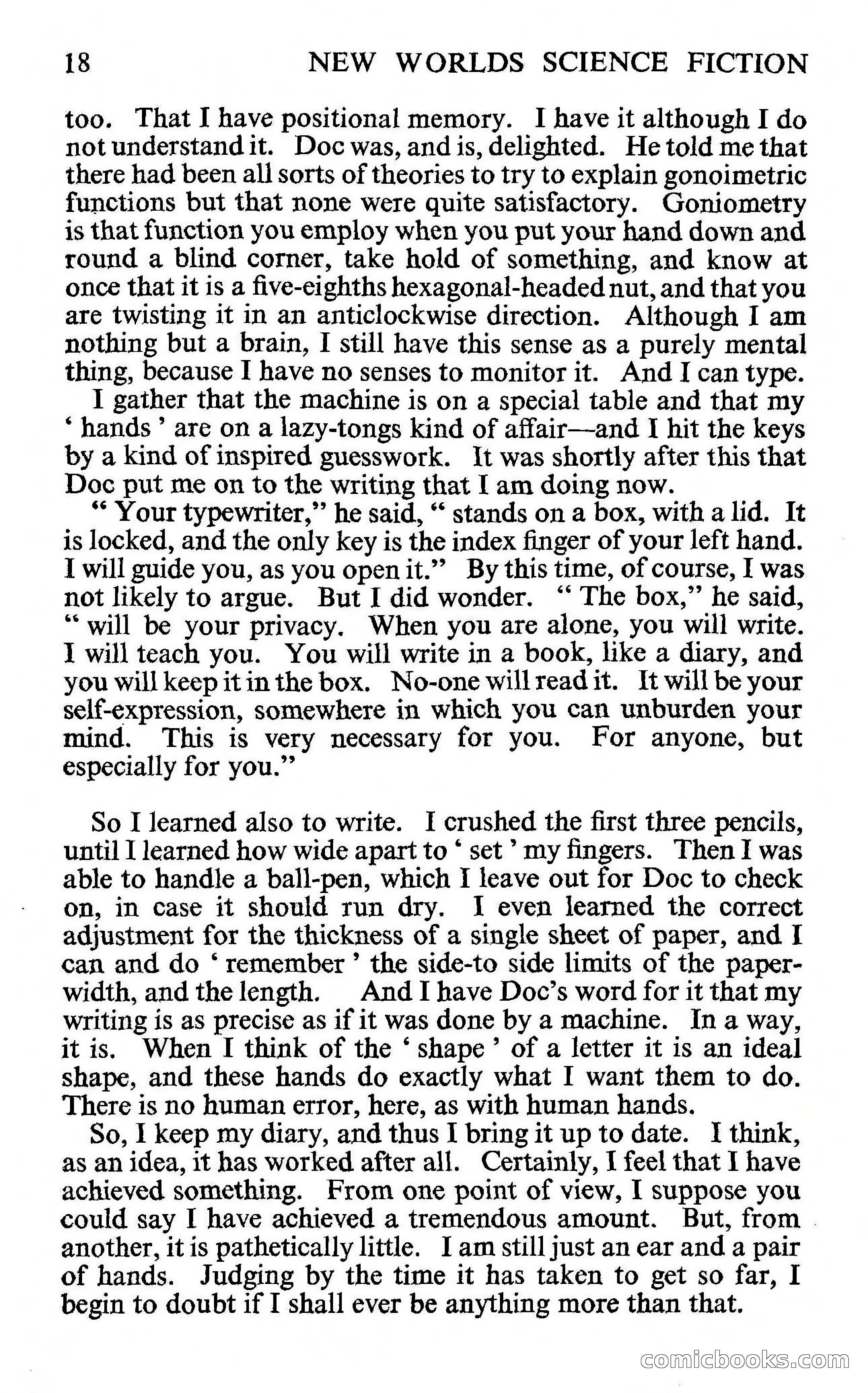 New Worlds Science Fiction #109, Volume 37 — page 20 of 133