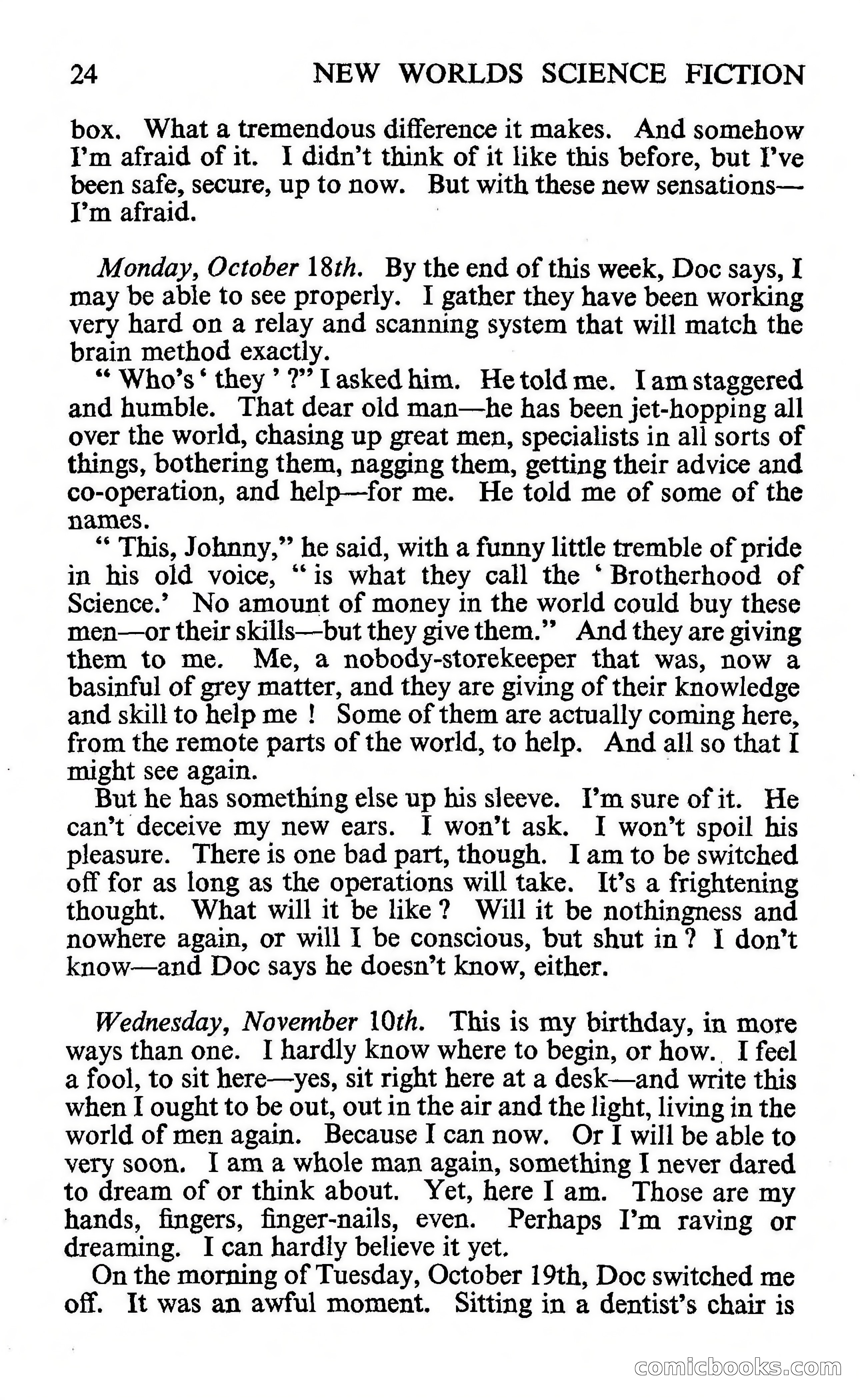 New Worlds Science Fiction #109, Volume 37 — page 26 of 133