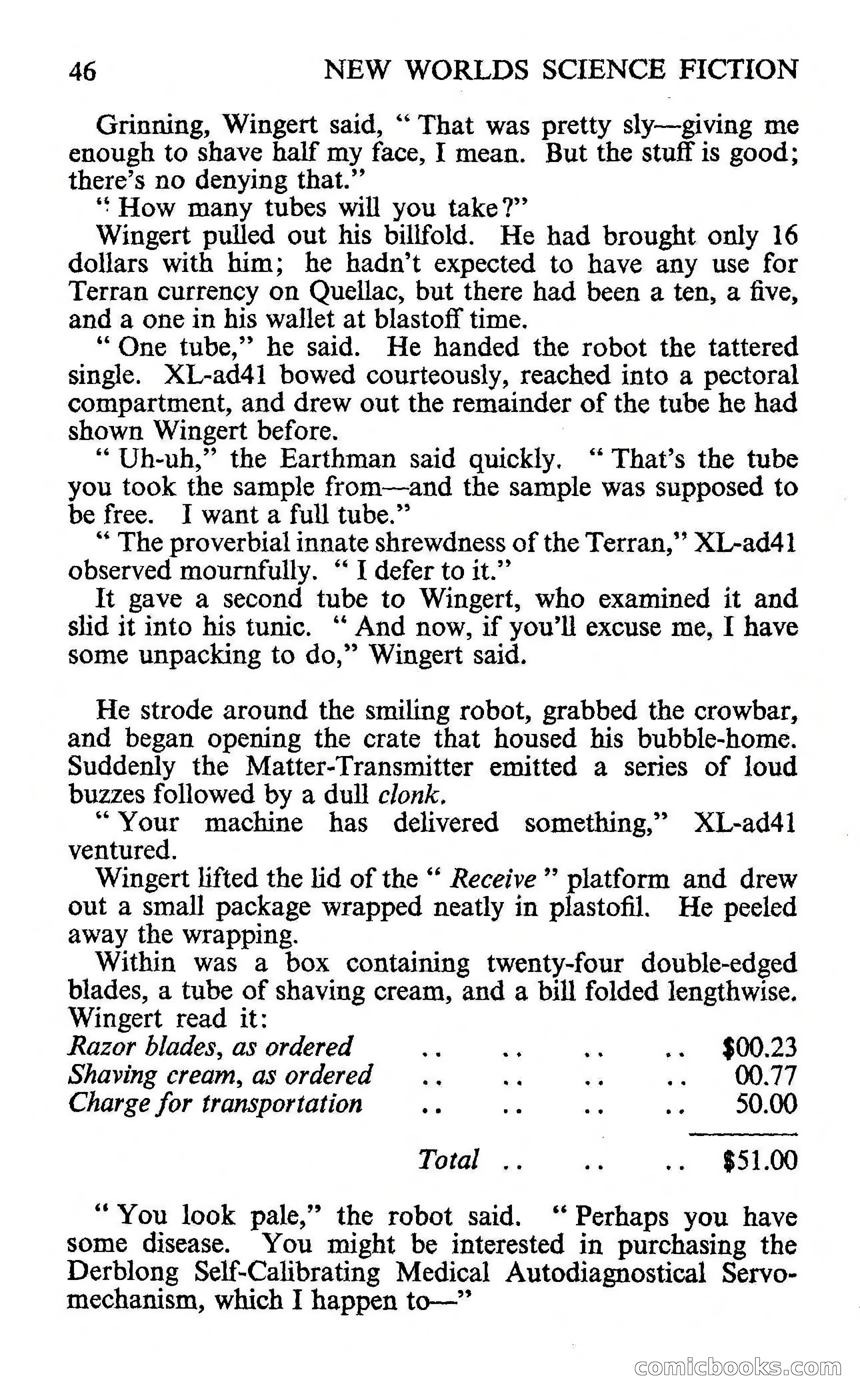 New Worlds Science Fiction #109, Volume 37 — page 48 of 133