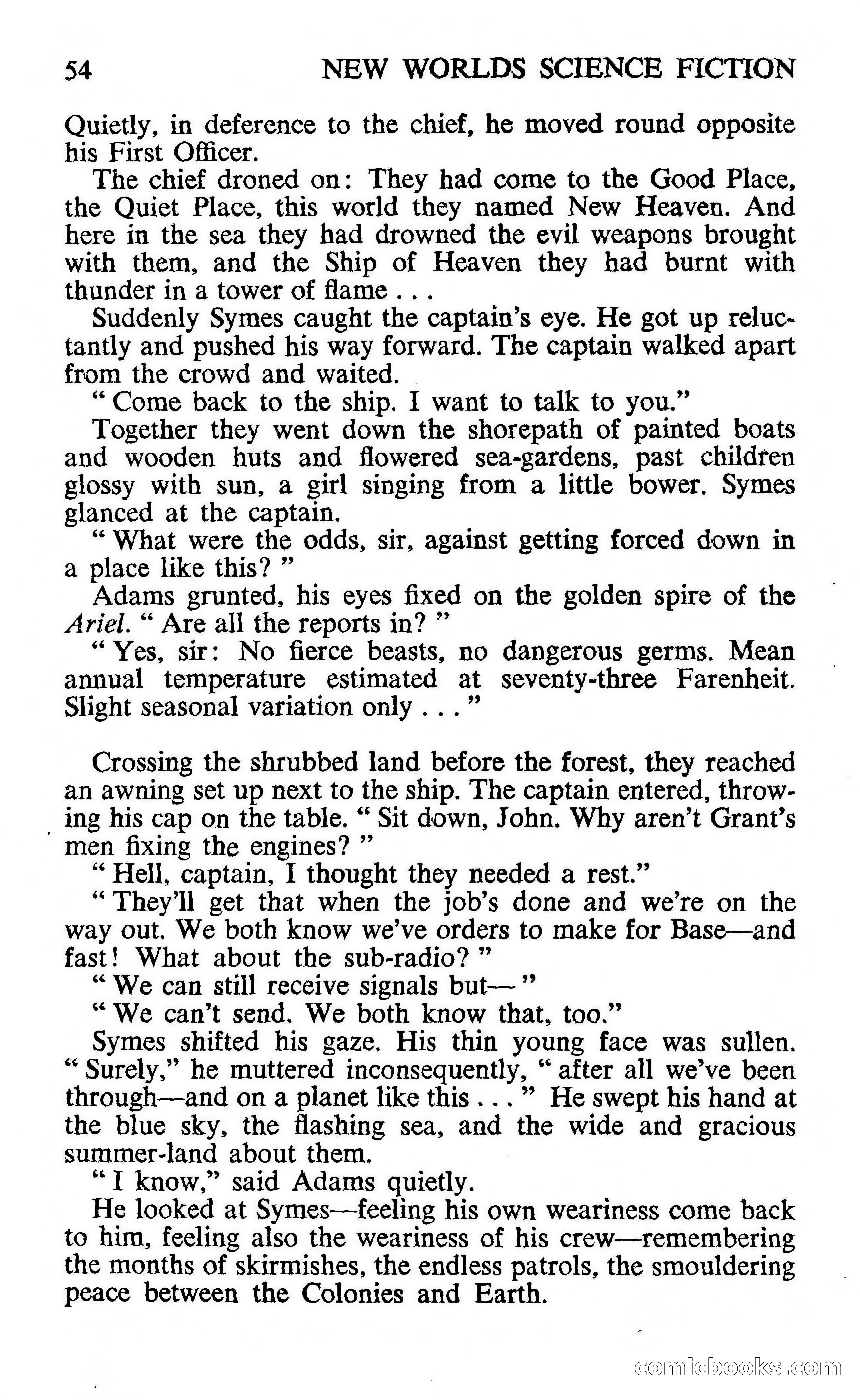 New Worlds Science Fiction #109, Volume 37 — page 56 of 133