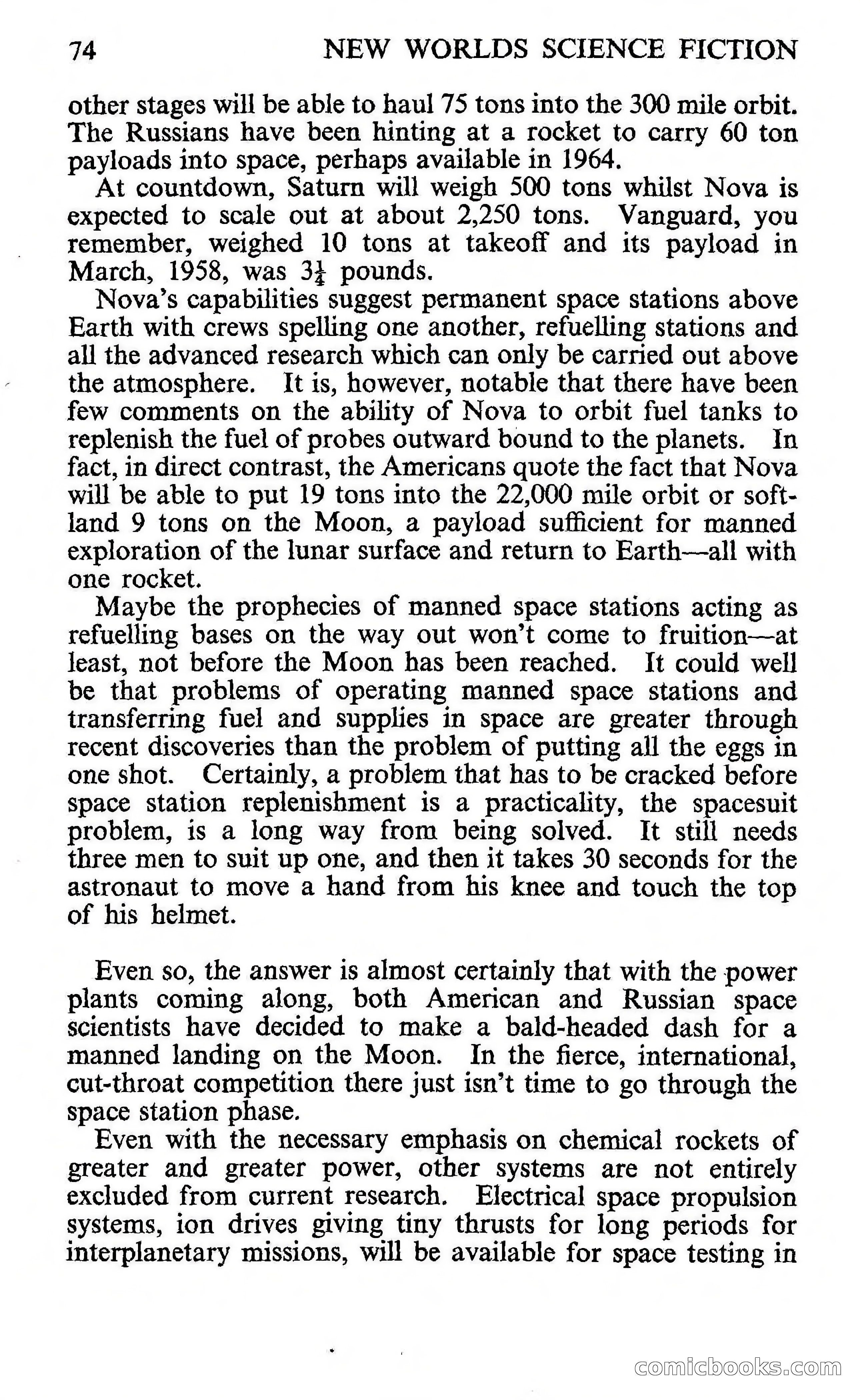 New Worlds Science Fiction #109, Volume 37 — page 76 of 133
