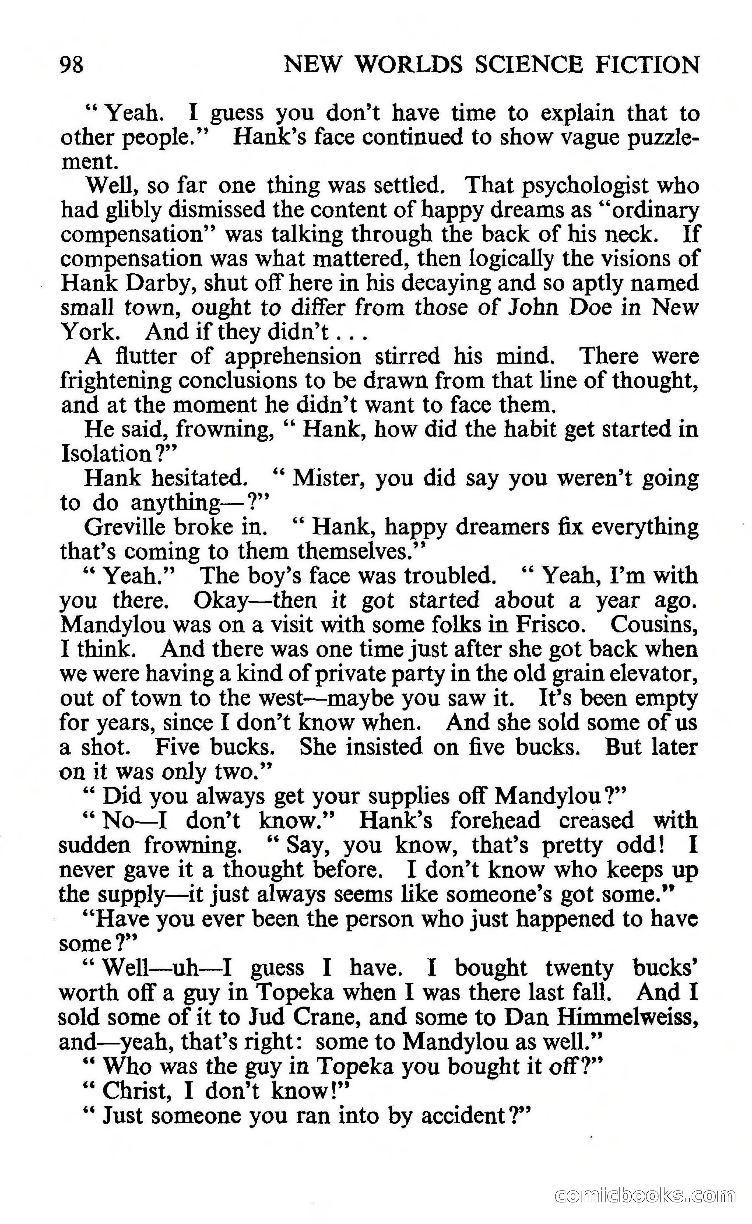 New Worlds Science Fiction #109, Volume 37 — page 100 of 133