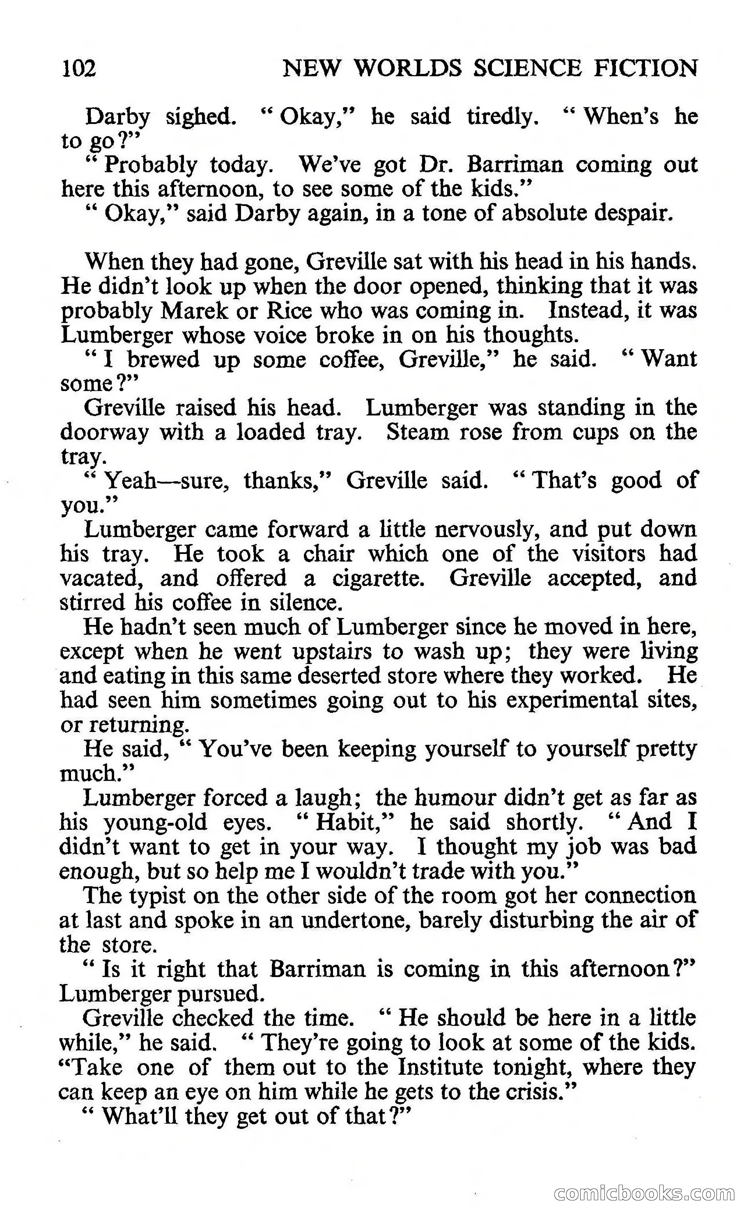 New Worlds Science Fiction #109, Volume 37 — page 104 of 133