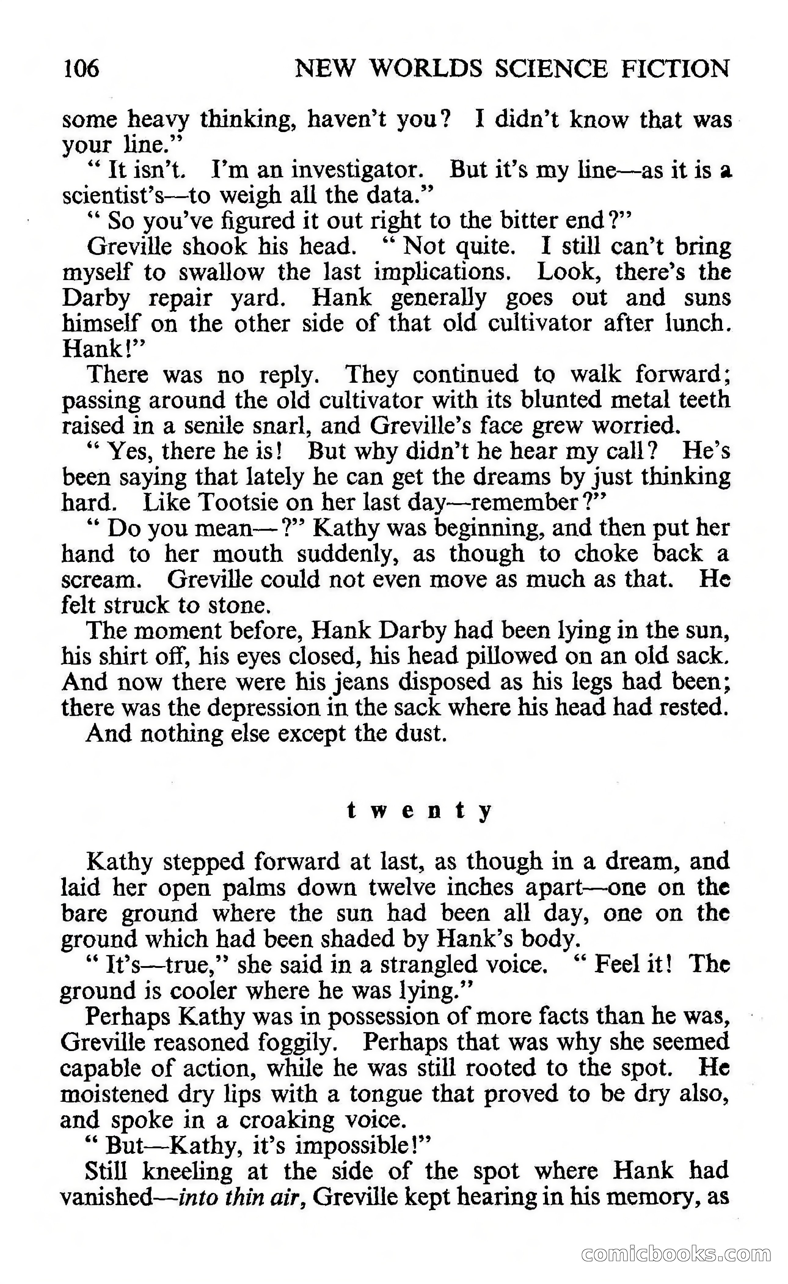 New Worlds Science Fiction #109, Volume 37 — page 108 of 133