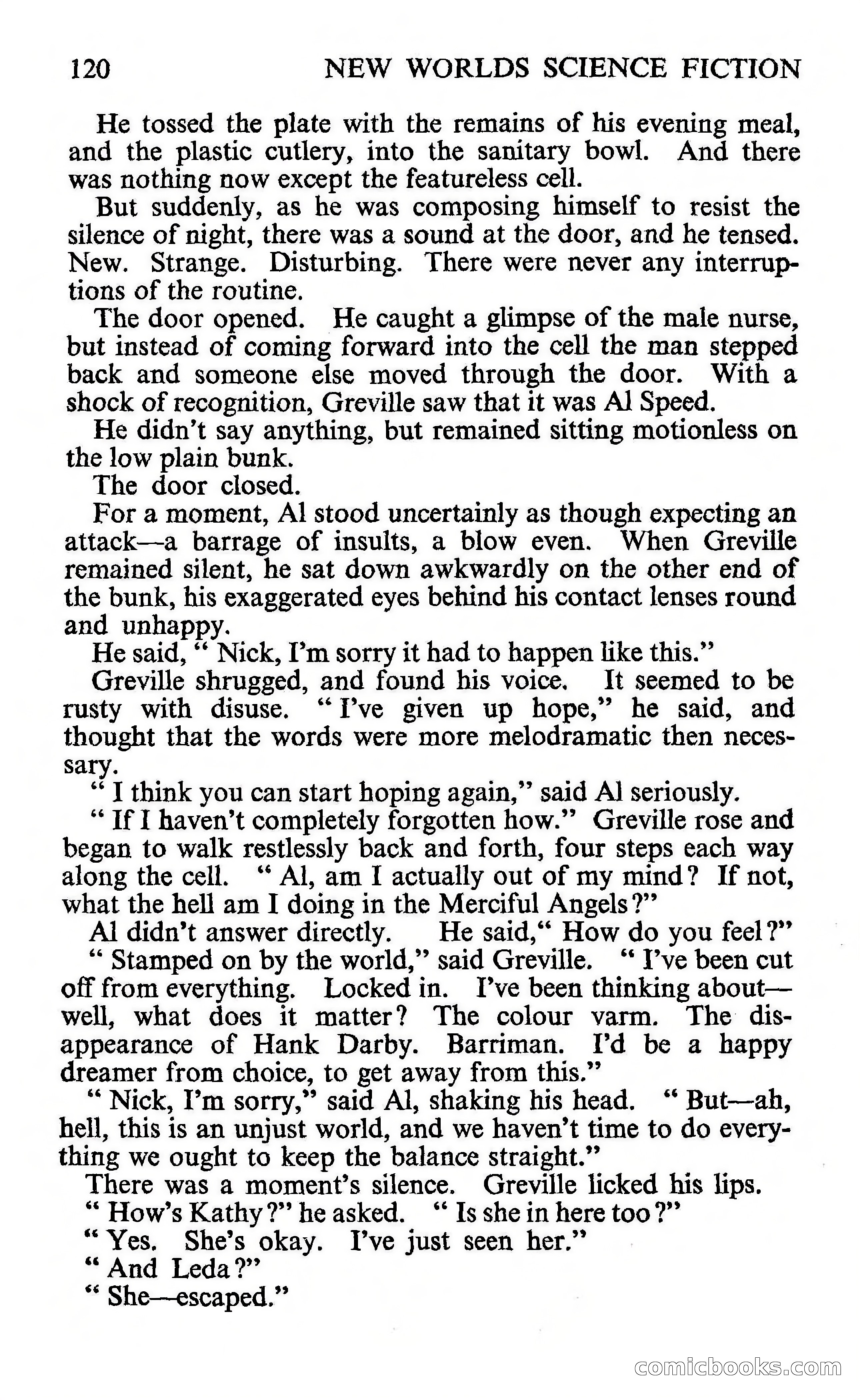 New Worlds Science Fiction #109, Volume 37 — page 122 of 133