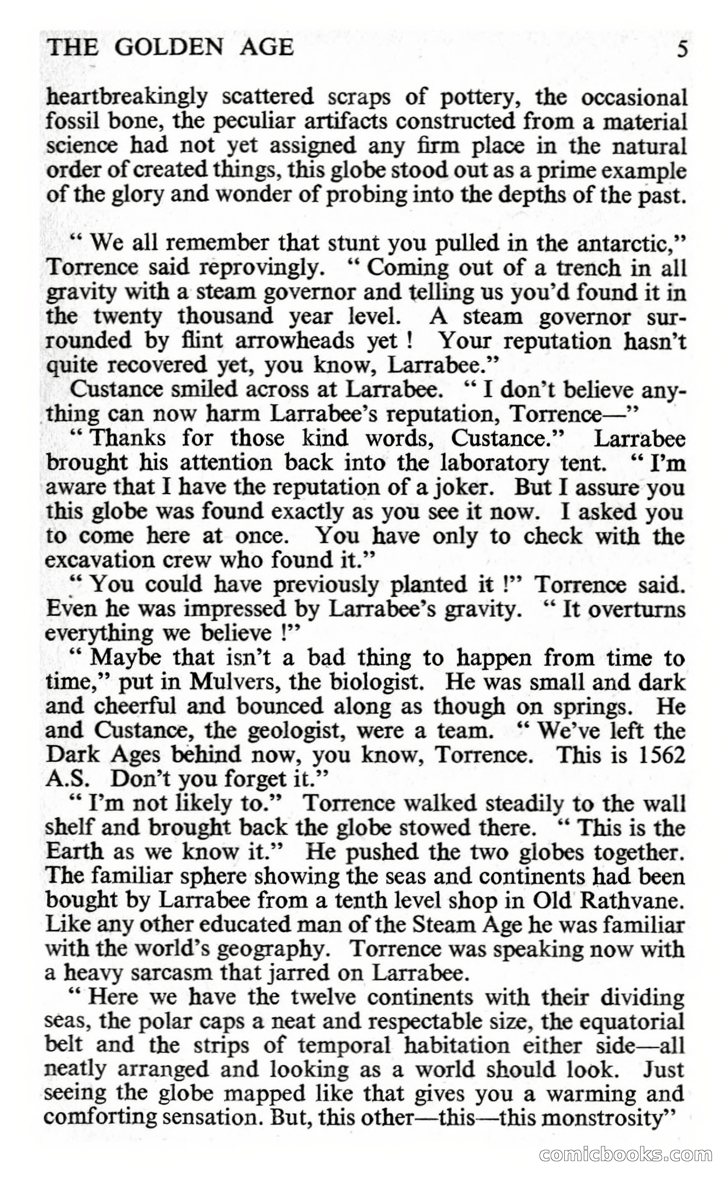 New Worlds #112, Vol. 38 (November 1961) — page 7 of 132