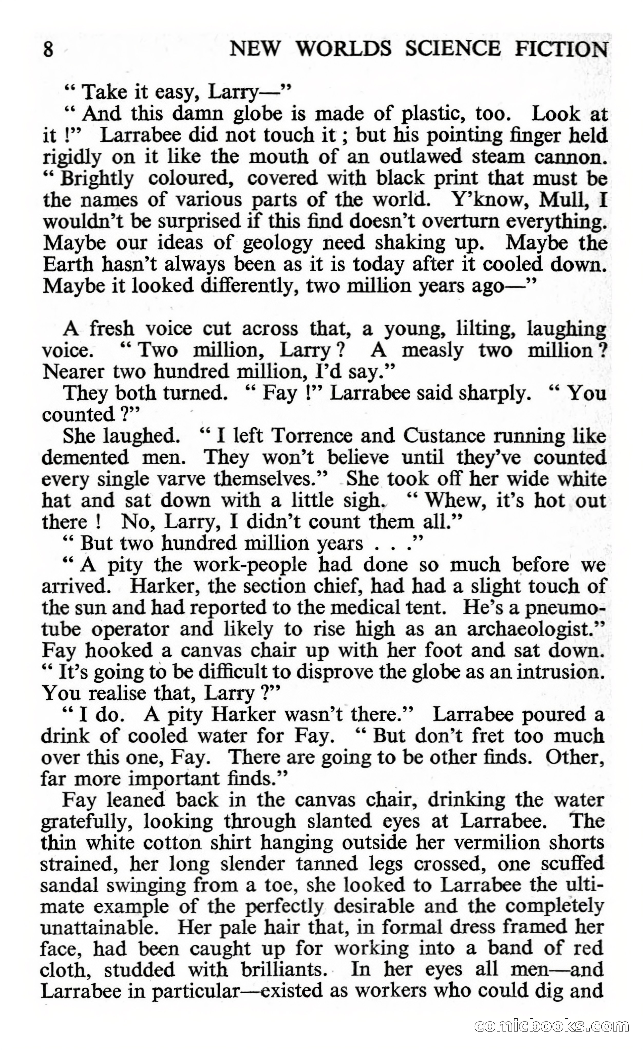 New Worlds #112, Vol. 38 (November 1961) — page 10 of 132