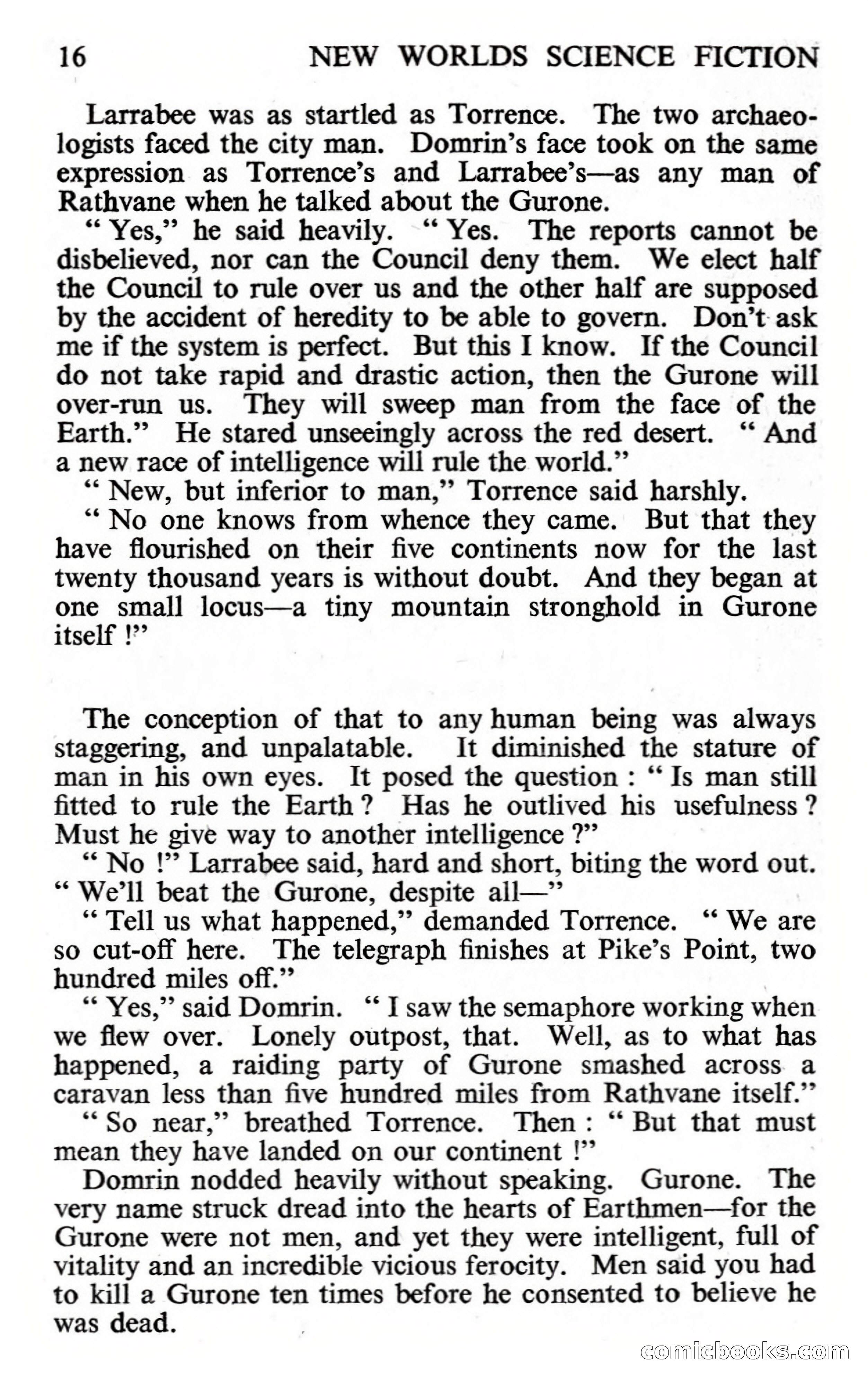 New Worlds #112, Vol. 38 (November 1961) — page 18 of 132