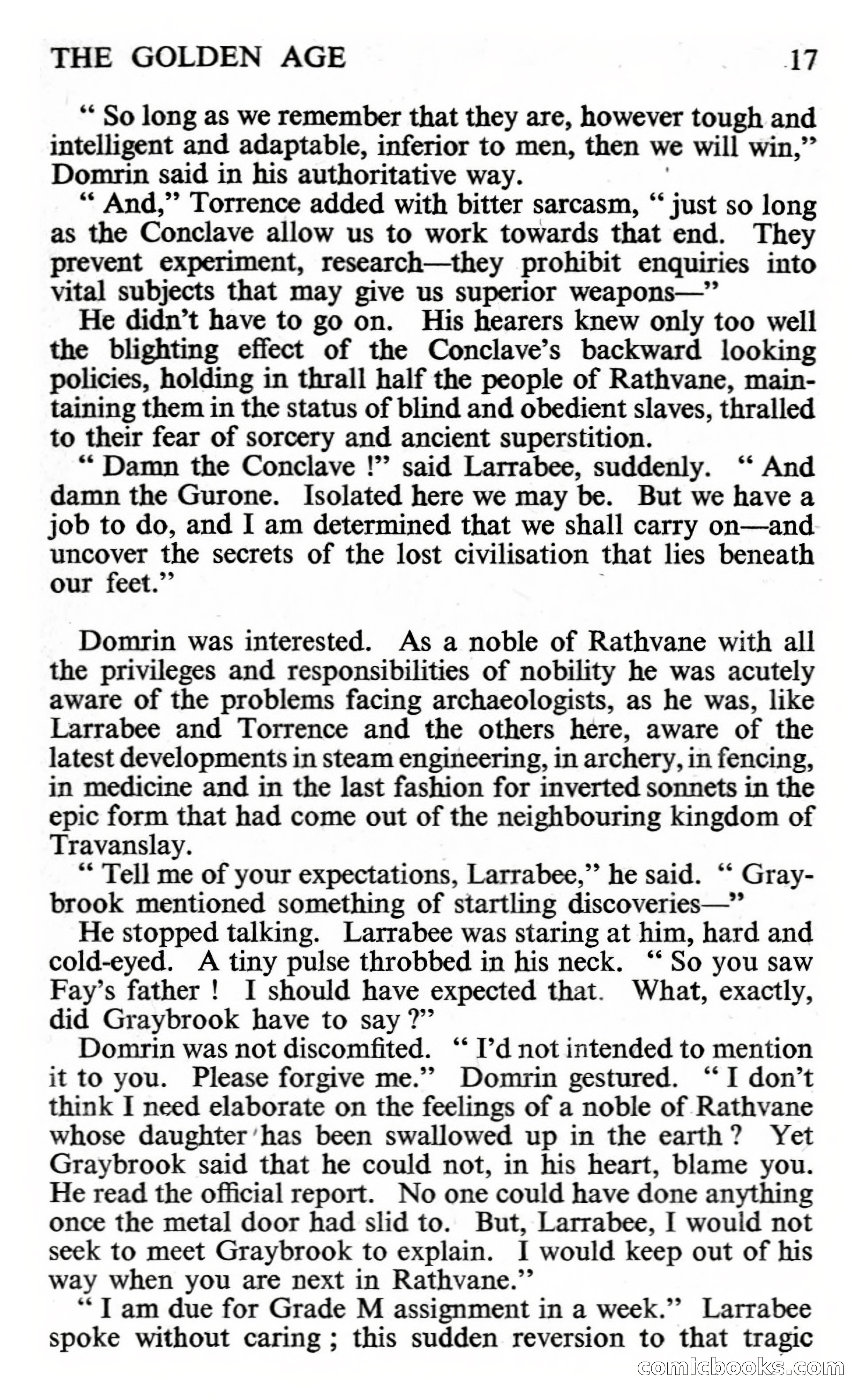 New Worlds #112, Vol. 38 (November 1961) — page 19 of 132